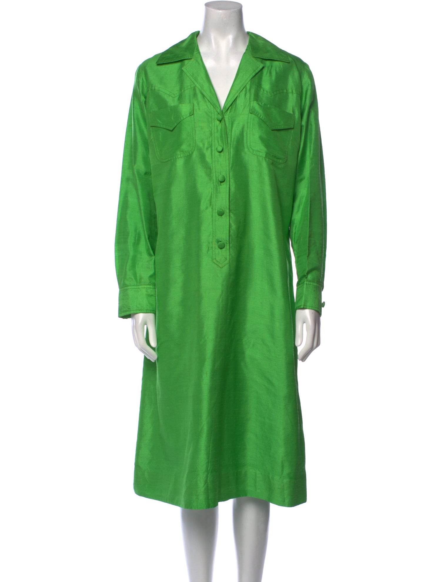 Jim Thompson Vintage Midi Length Dress