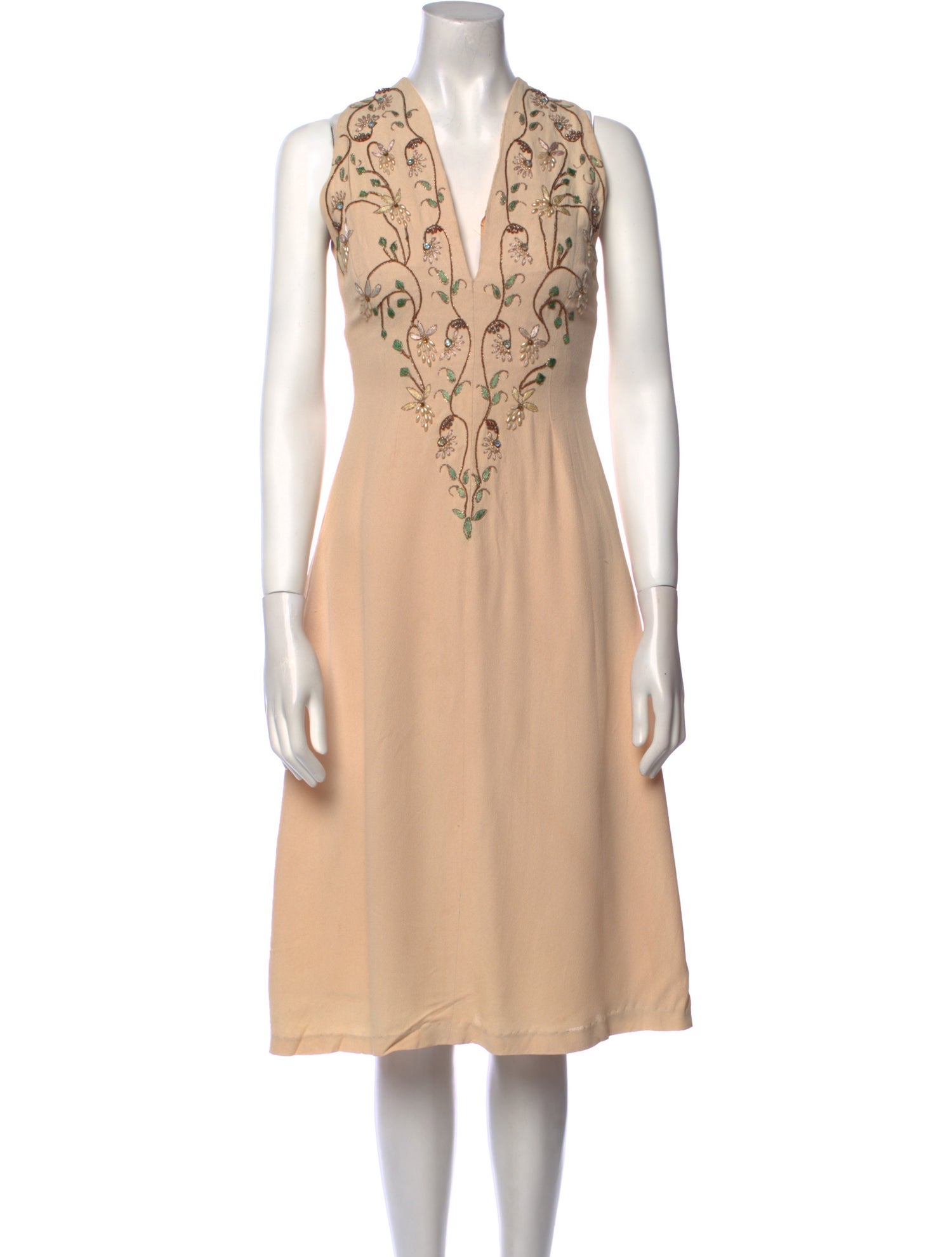 Vintage - Unbranded Vintage Midi Length Dress