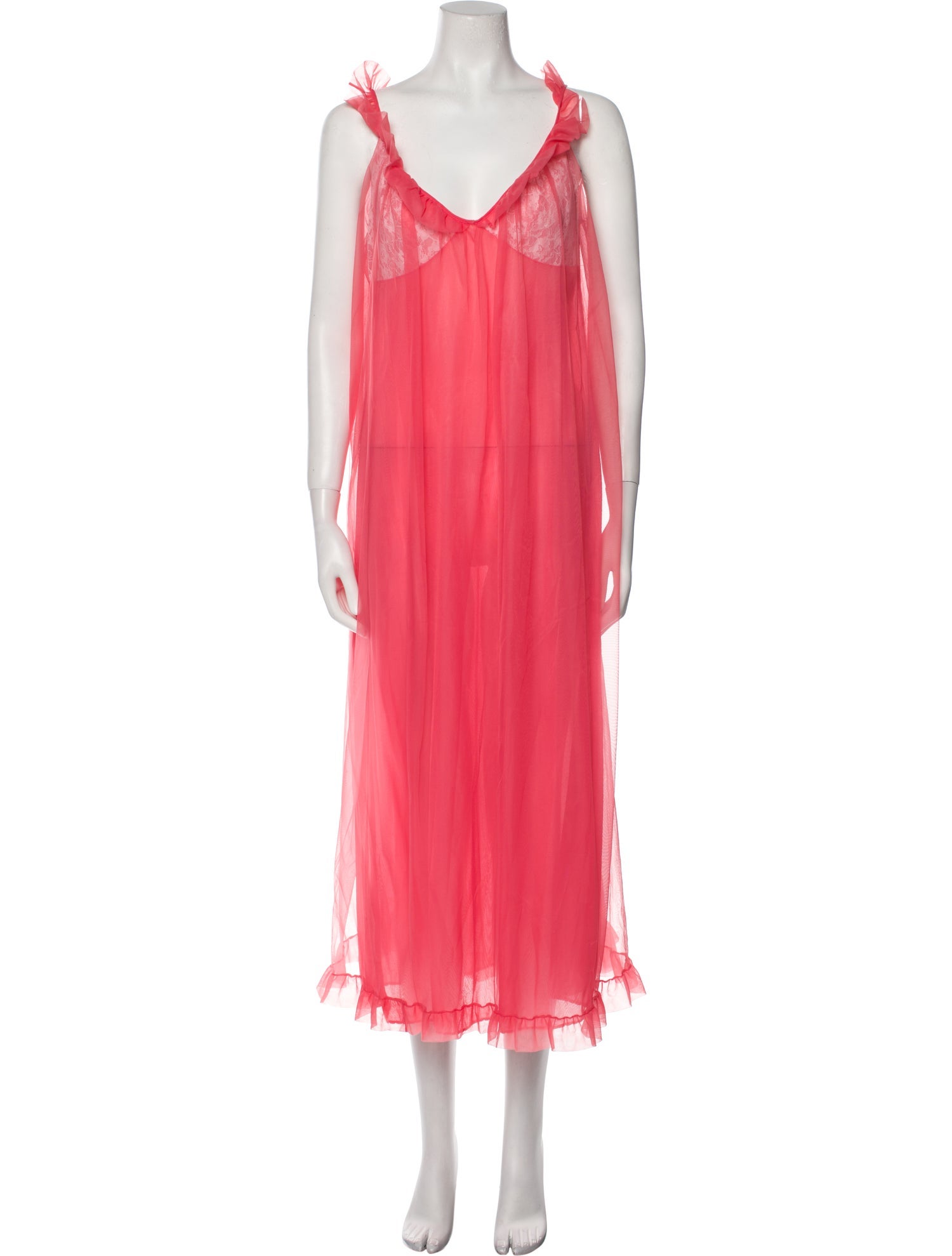 Dorothy Perkins Vintage Ruffle Embellishment Nightgown
