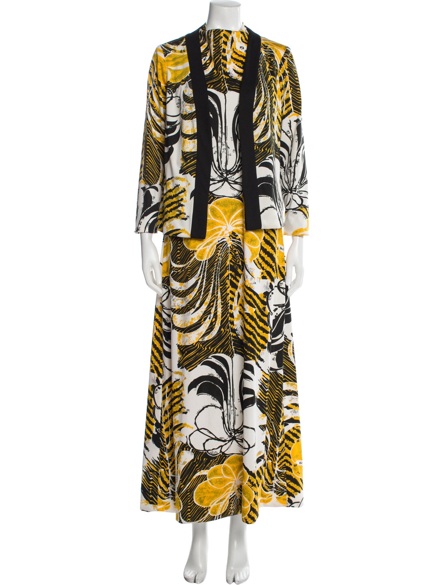 Vintage - Unbranded Vintage 1980's Dress Set