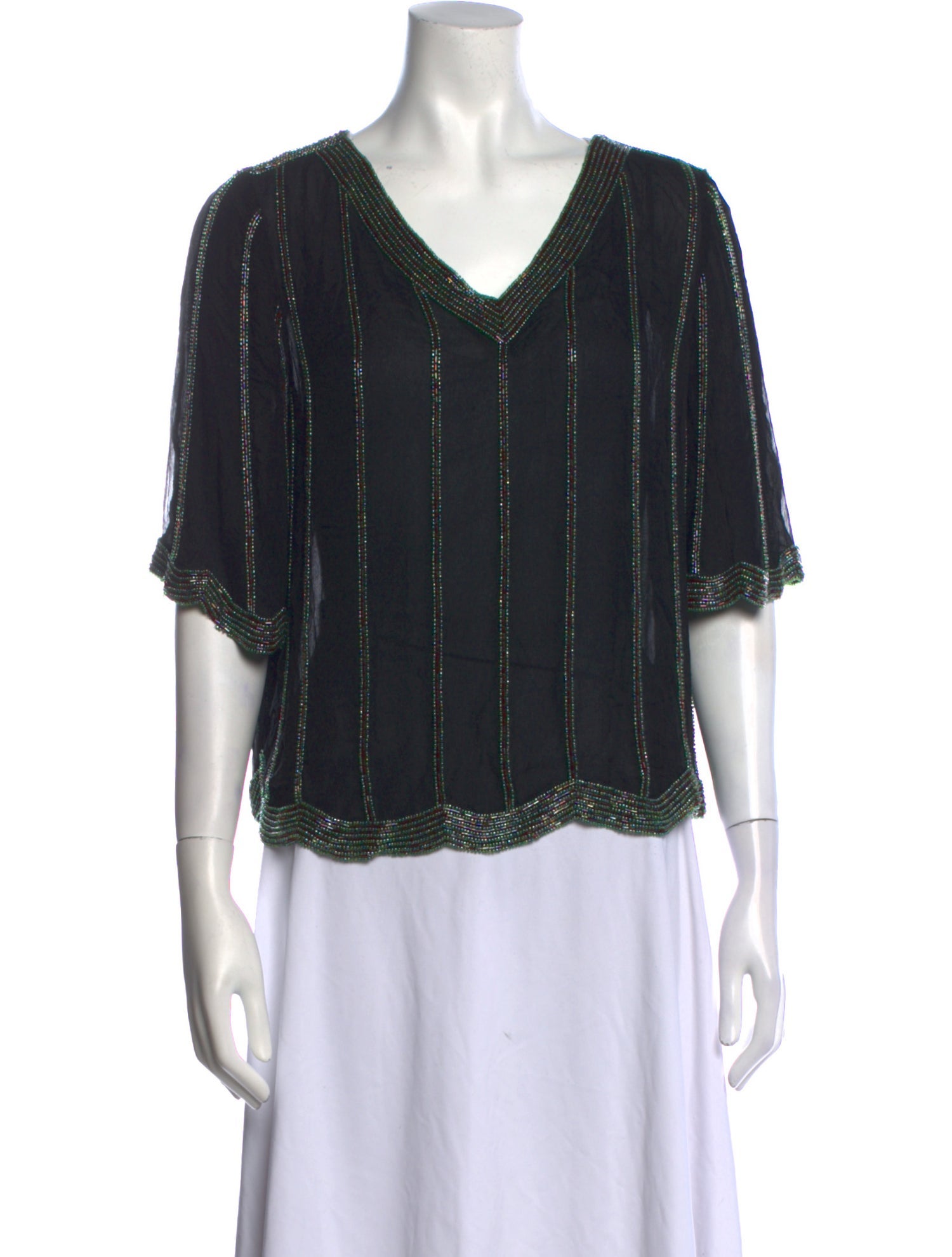 Judith Ann Creations Inc Vintage 1980's Blouse