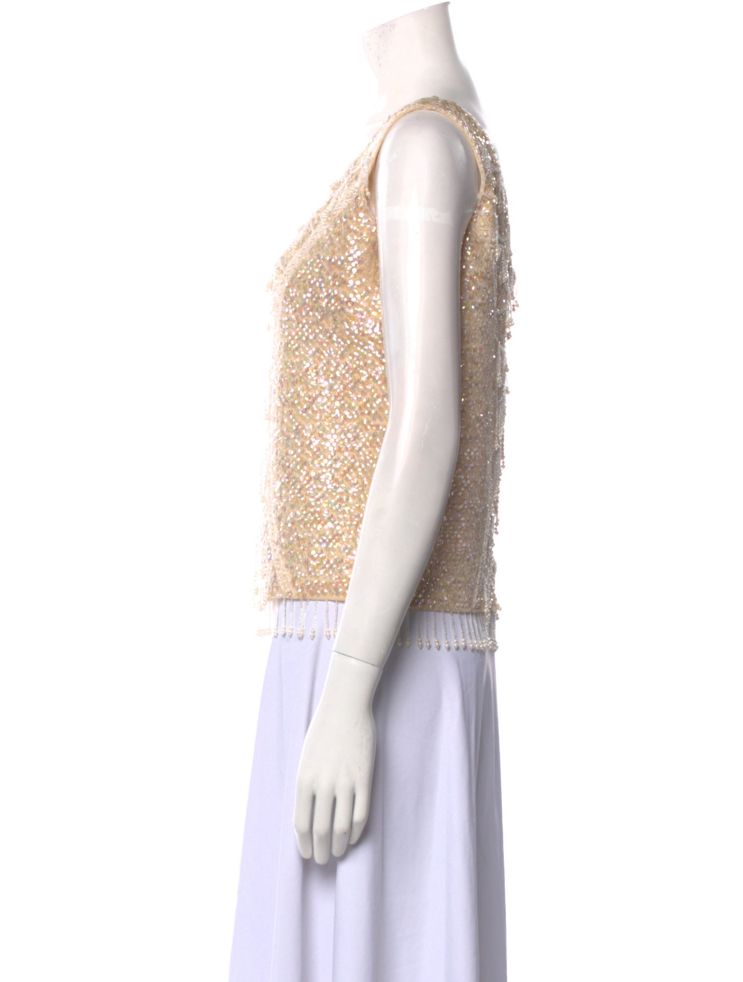 Vintage - Unbranded Vintage Scoop Neck Top