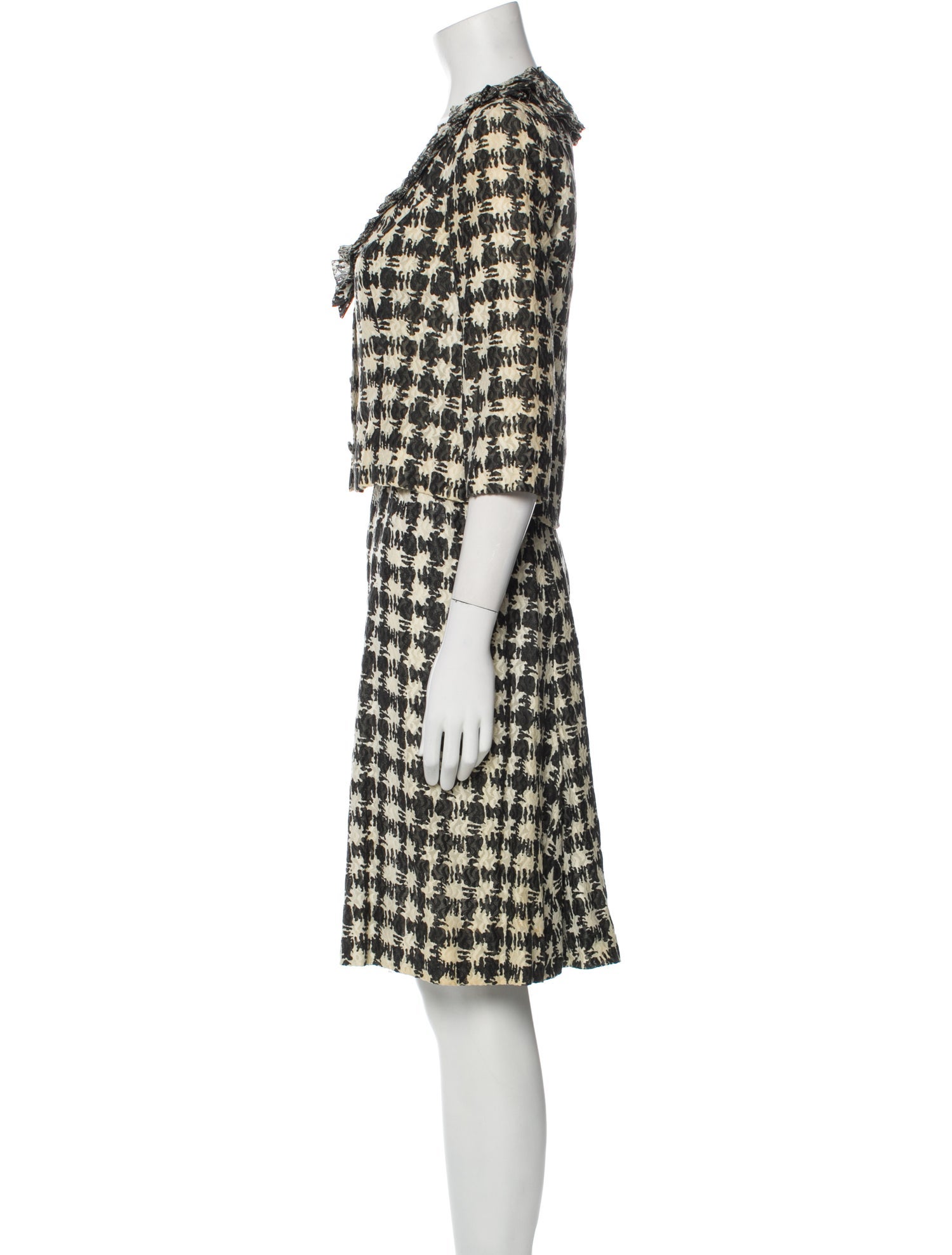 Lanvin Vintage 1950's Dress Set