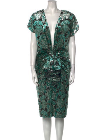 Vintage - Unbranded Dresses Midi Length Dress M