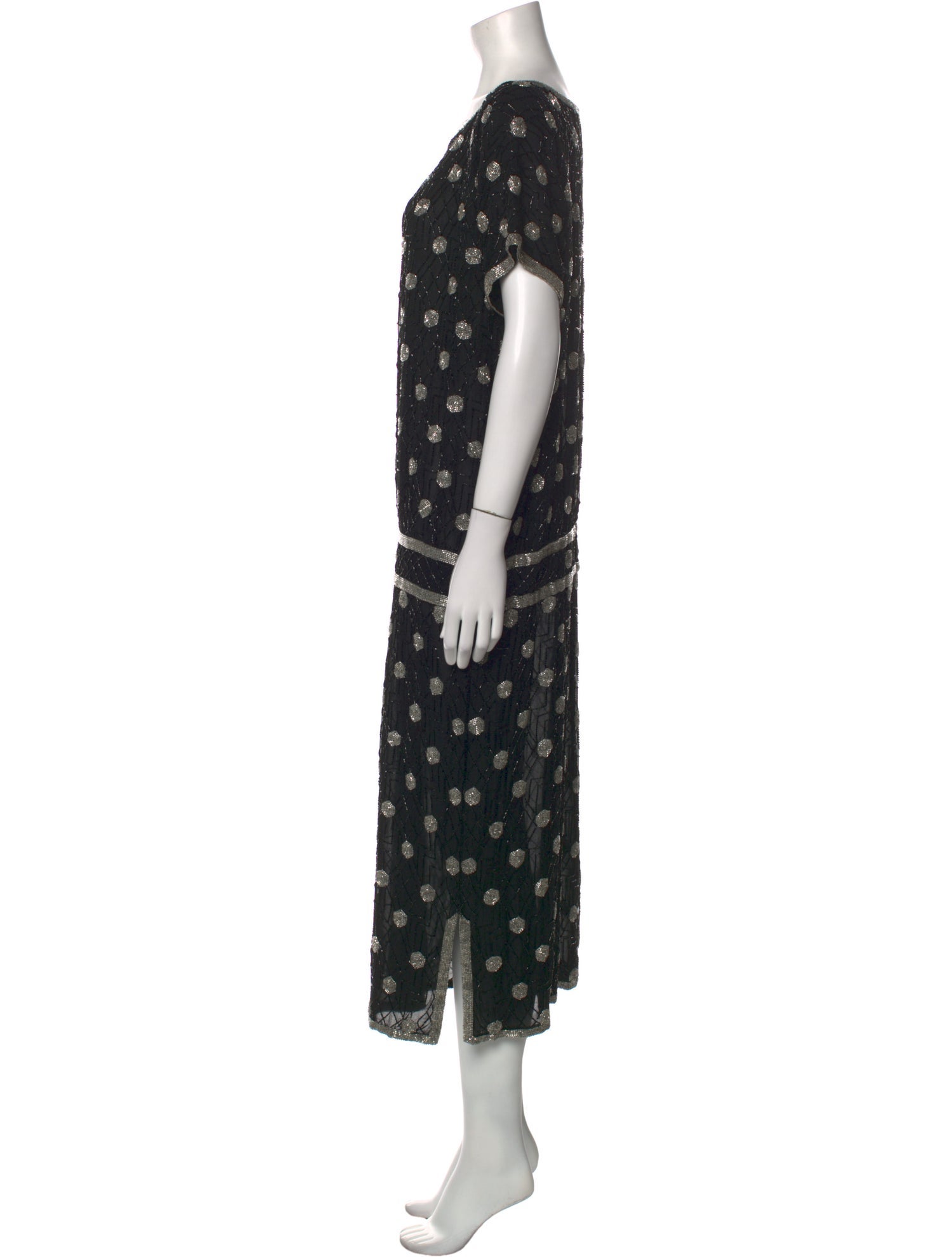 Judith Ann Creations Inc 1980's Midi Length Dress