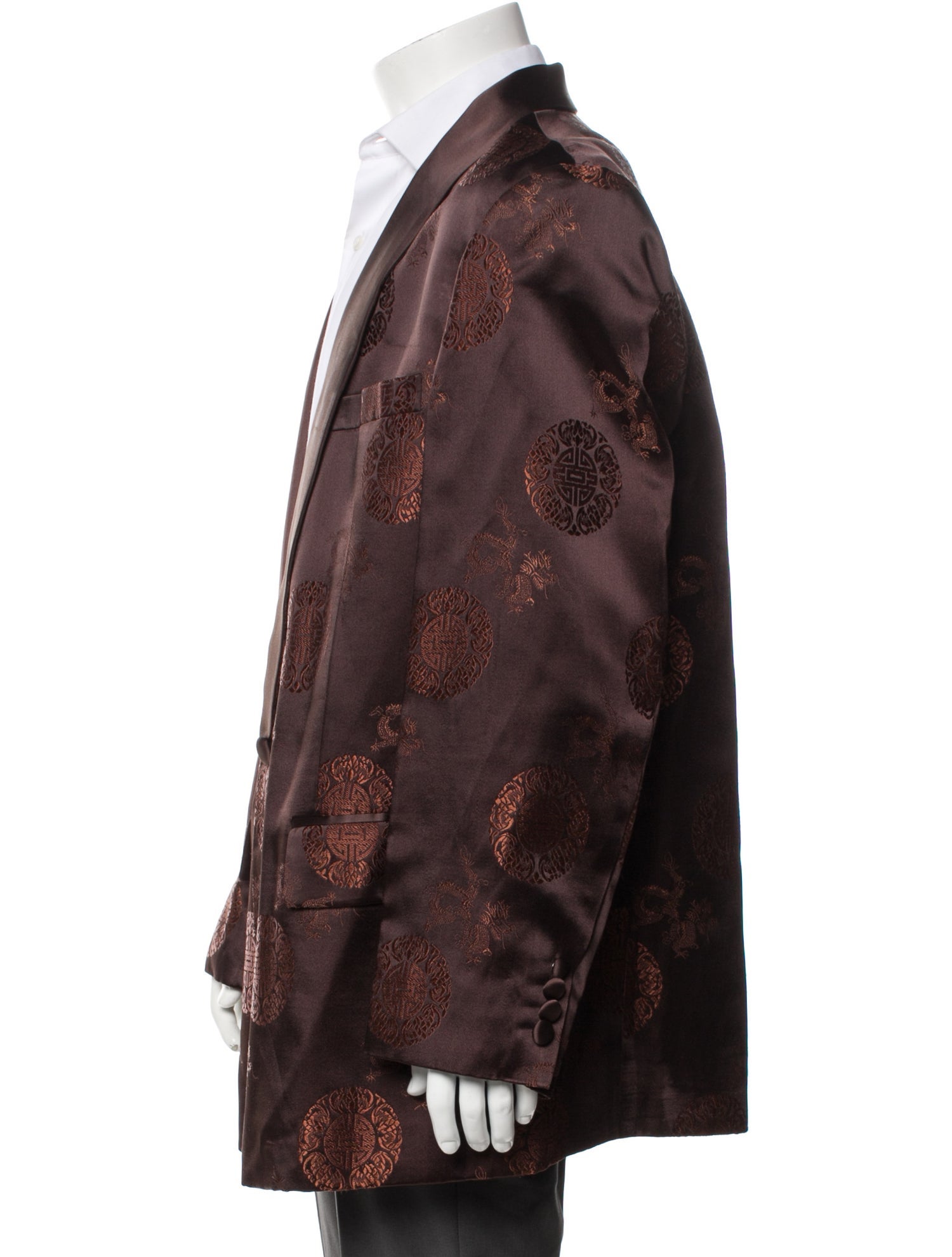 Vintage - Unbranded Vintage Printed Blazer