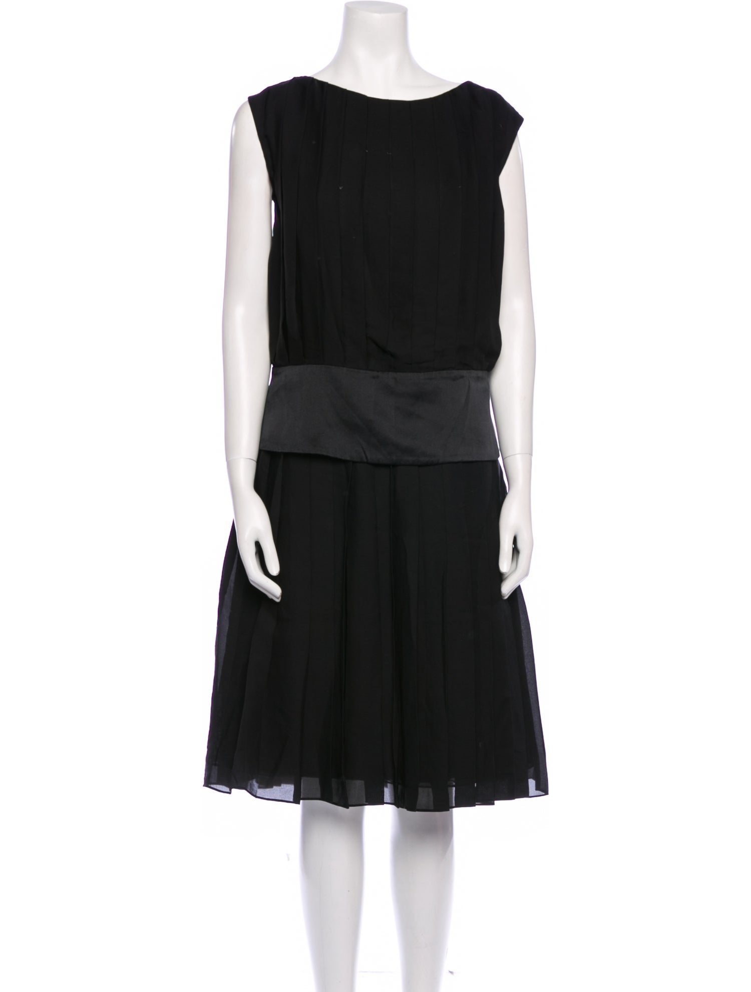 Vintage - Unbranded Silk Midi Length Dress