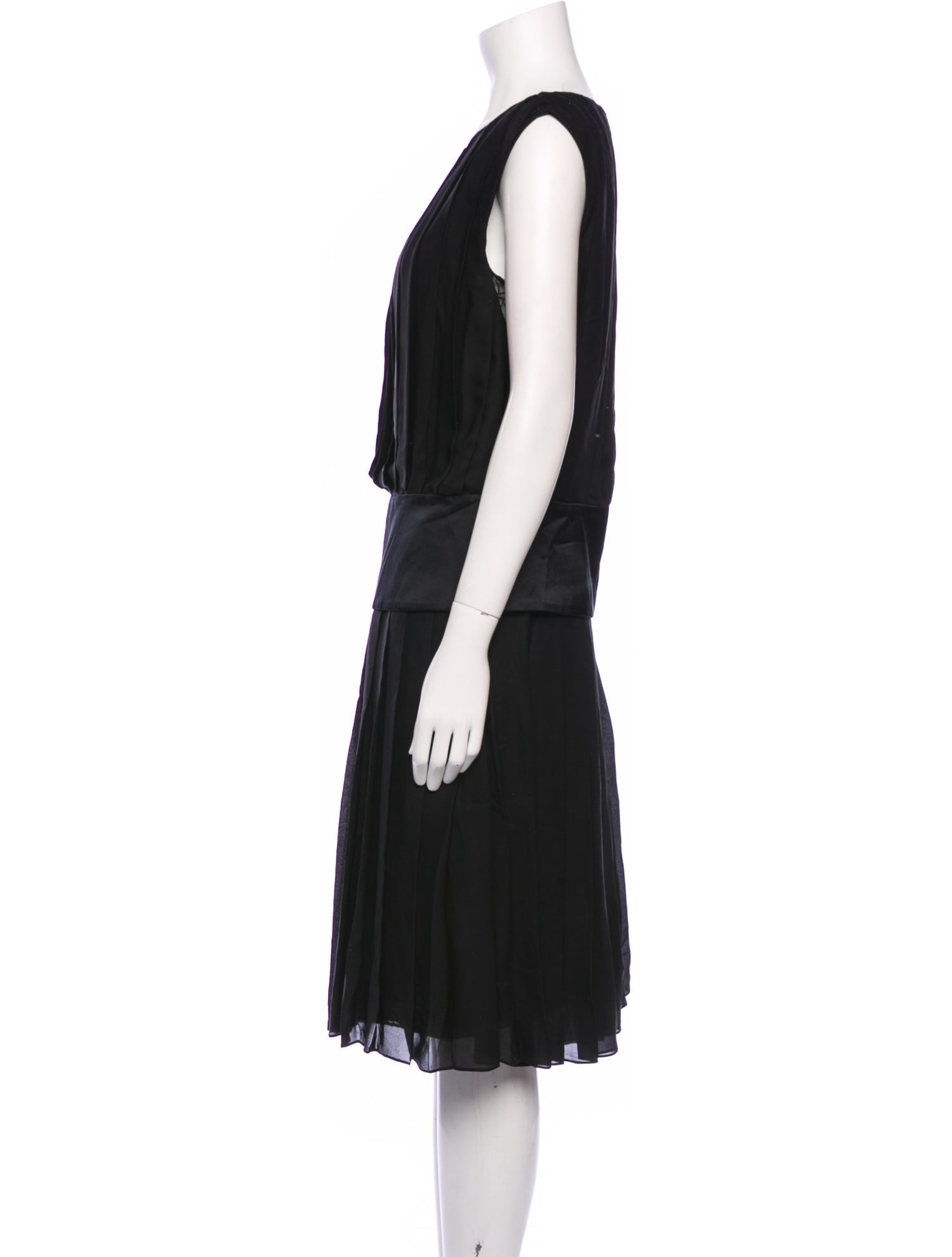 Vintage - Unbranded Silk Midi Length Dress