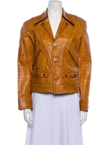 East West Musical Instruments Jackets Vintage 1970's Biker Jacket M