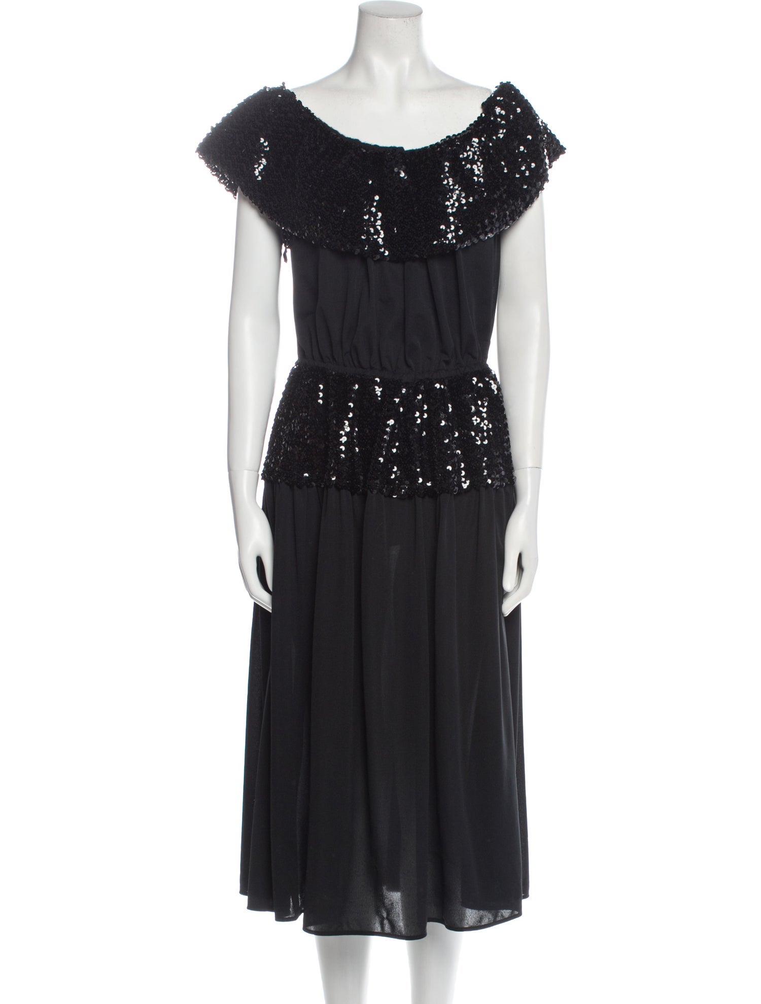 Donald Brooks Vintage Midi Length Dress