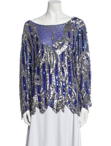 Vintage - Unbranded Tops 1980's Blouse XXL