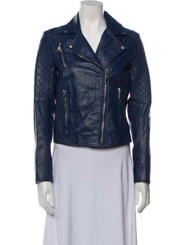 Vintage - Unbranded Jackets Leather Point Biker Jacket L