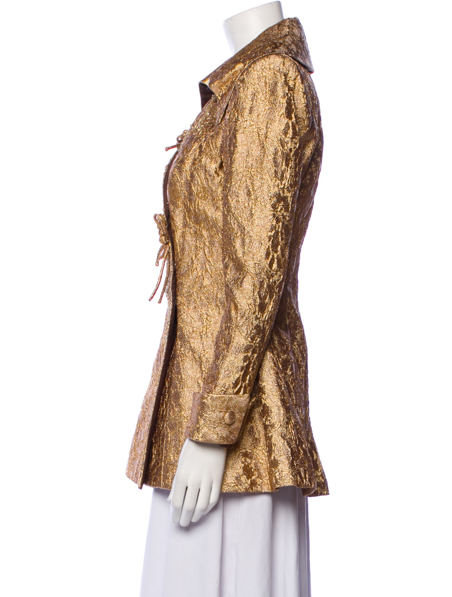 Vintage - Unbranded Vintage Animal Print Evening Jacket