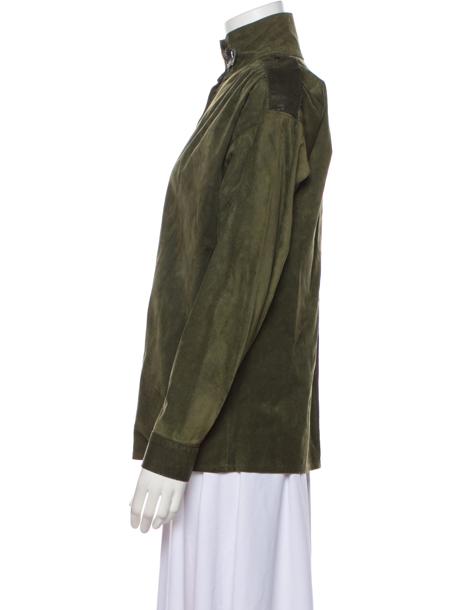 Vintage - Unbranded Vintage Late 1970's - Early 1980's Button-Up Top