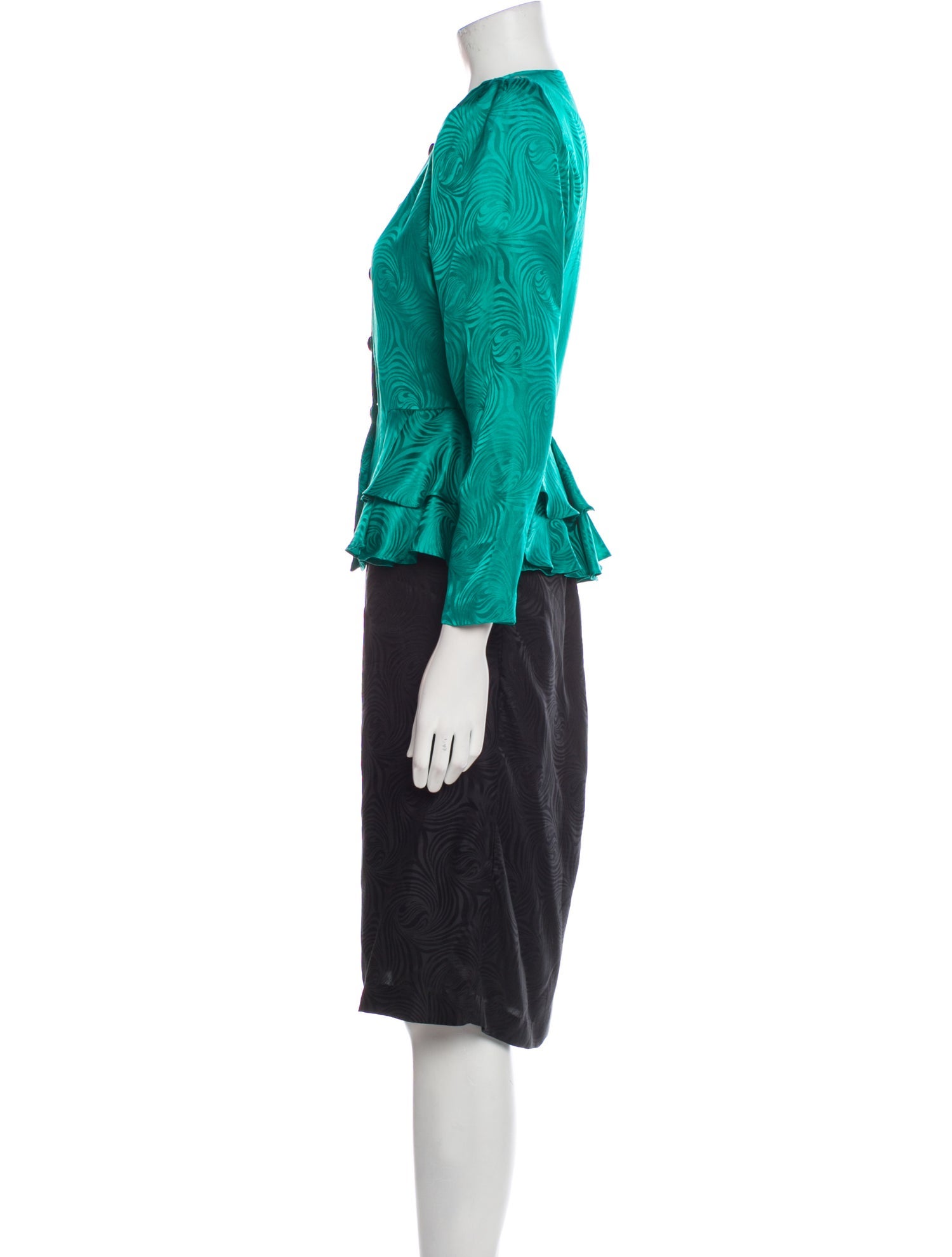 Vintage - Unbranded Vintage 1980's Skirt Set