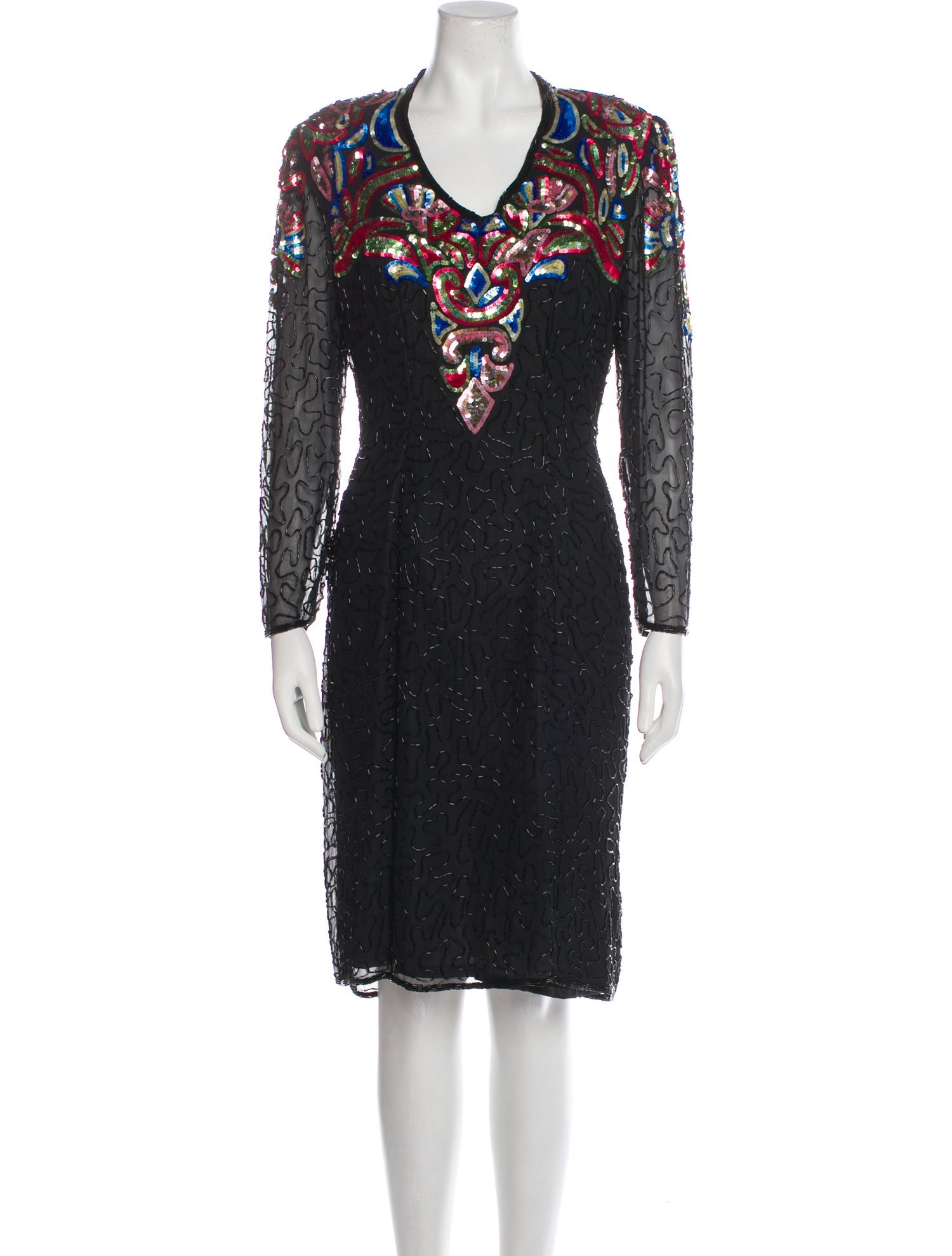 Vintage - Unbranded Vintage Knee-Length Dress