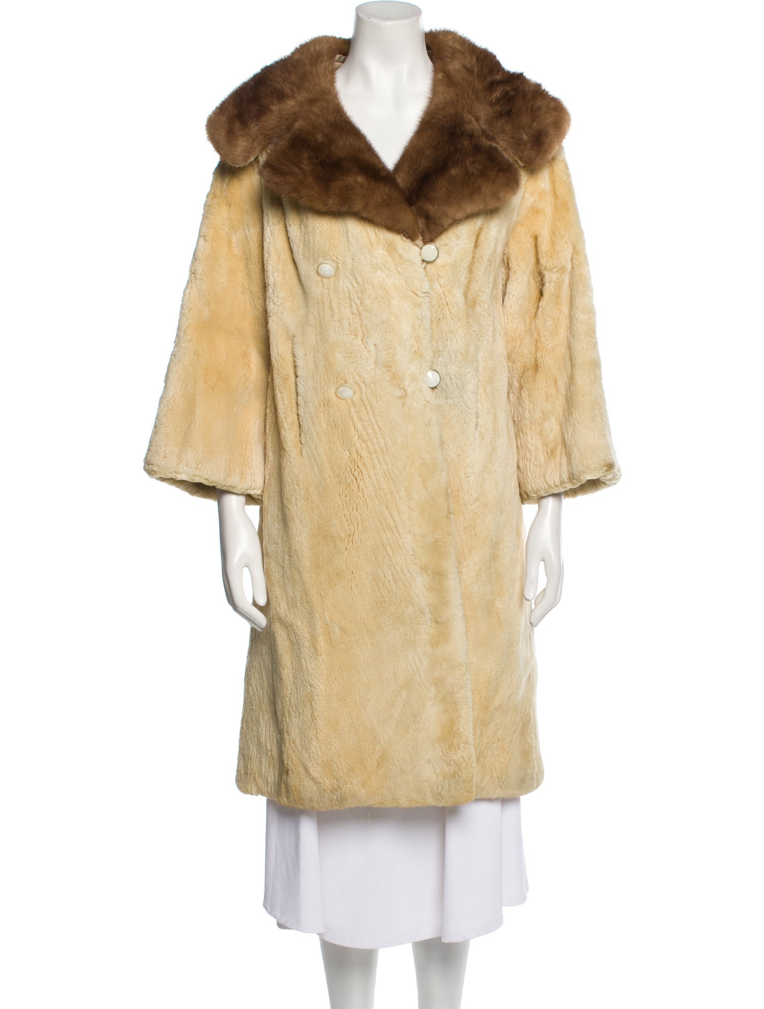 Vintage - Unbranded Shearling Fur Coat