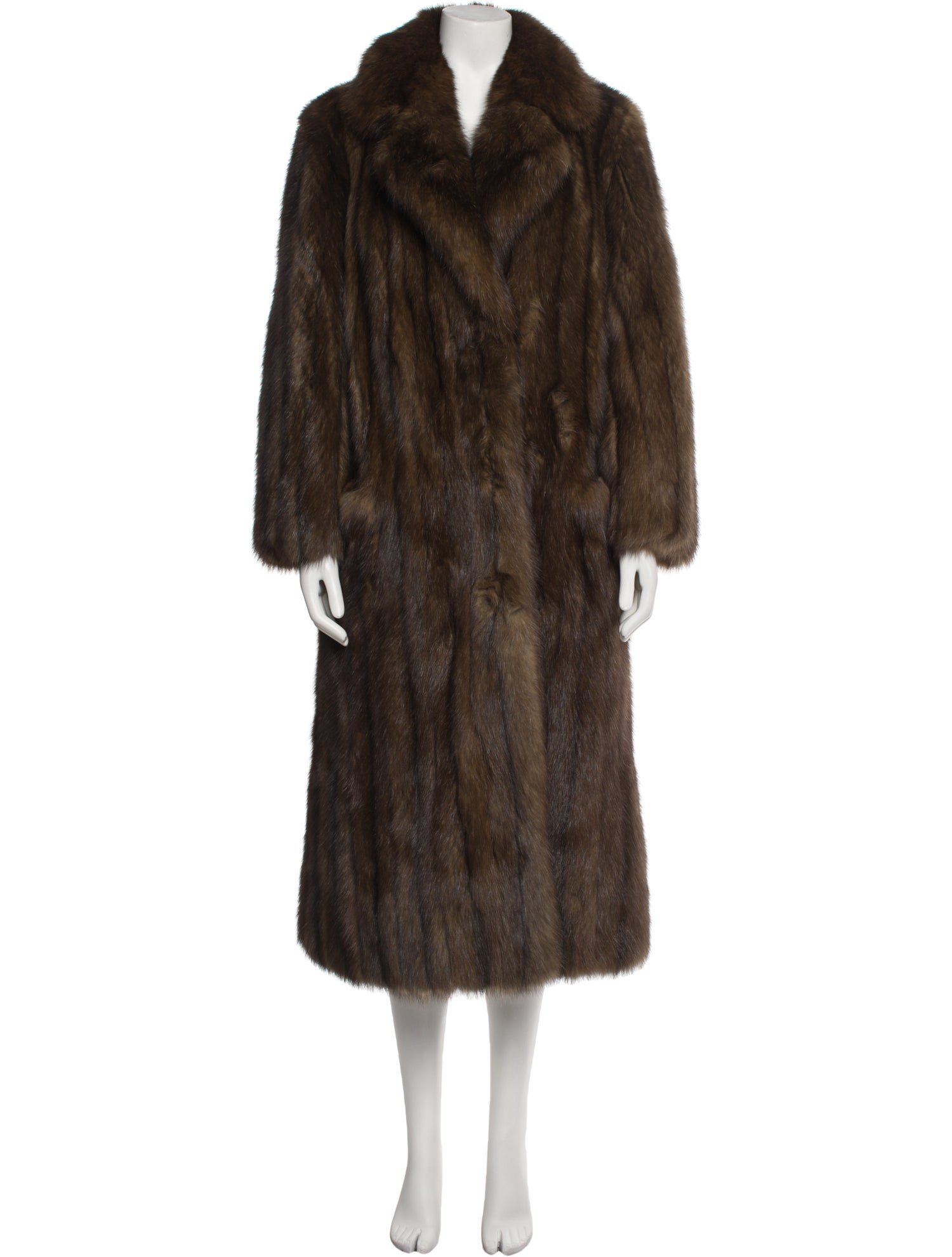 Vintage - Unbranded Sable Fur Coat