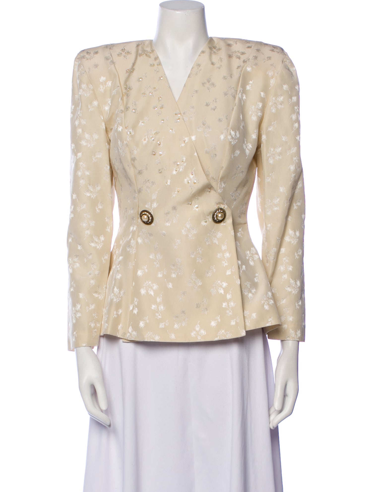 Vintage - Unbranded Vintage Printed Blazer