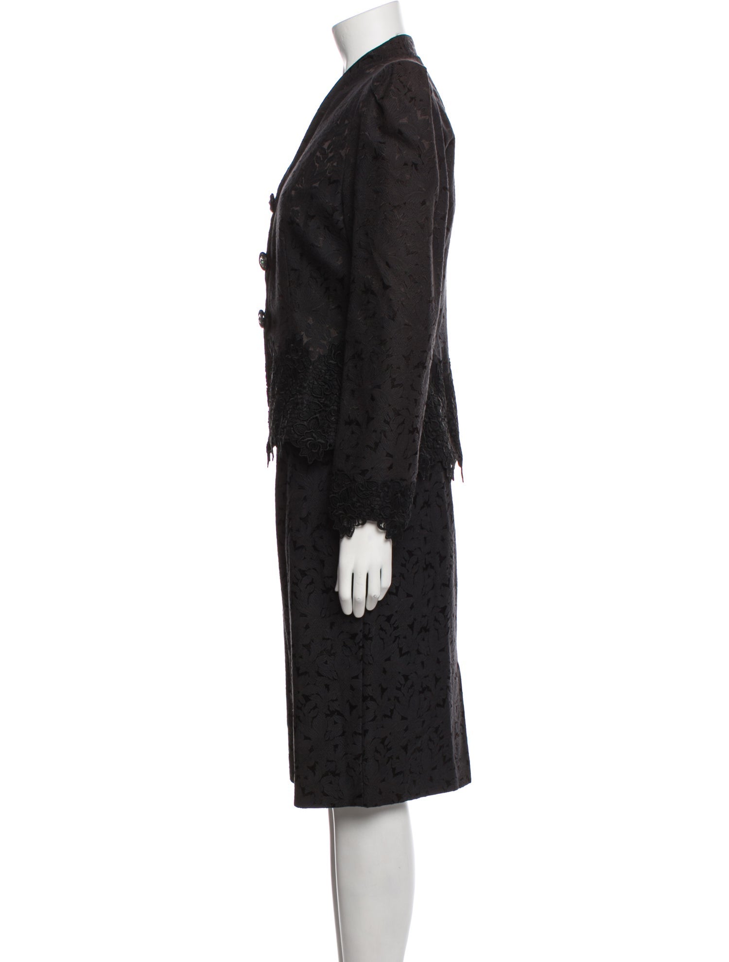 Vintage - Unbranded Vintage Printed Skirt Set