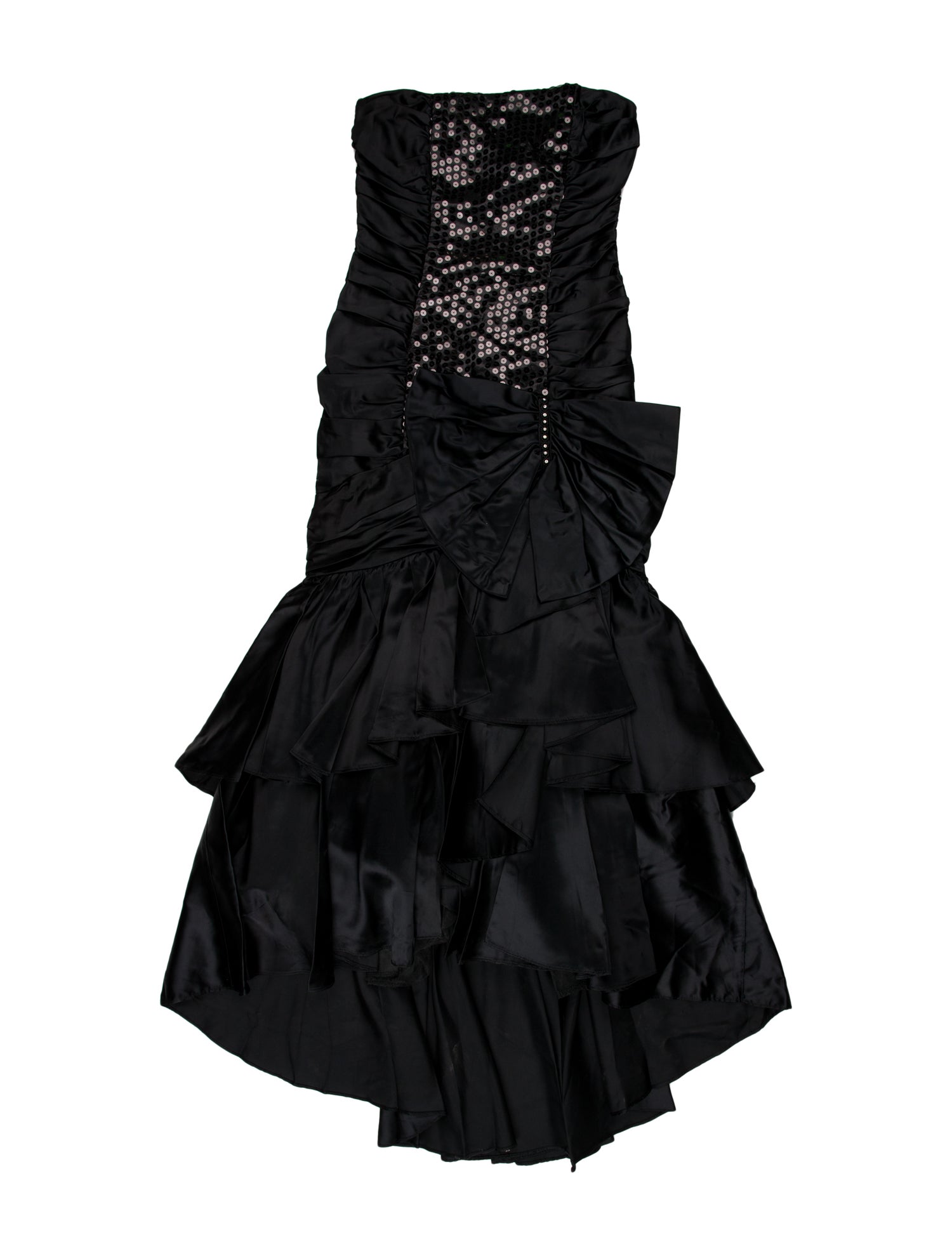 Vintage - Unbranded Strapless Midi Length Dress