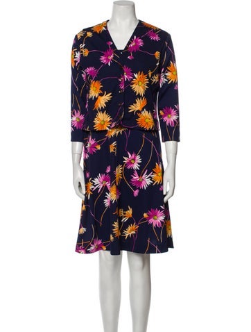 Vintage - Unbranded Suits and Sets Floral Print Dress Set S