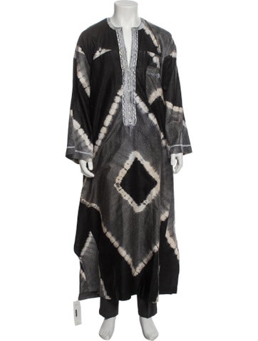 Vintage - Unbranded Lounge & Sleepwear Tie-Dye Print Robe XL