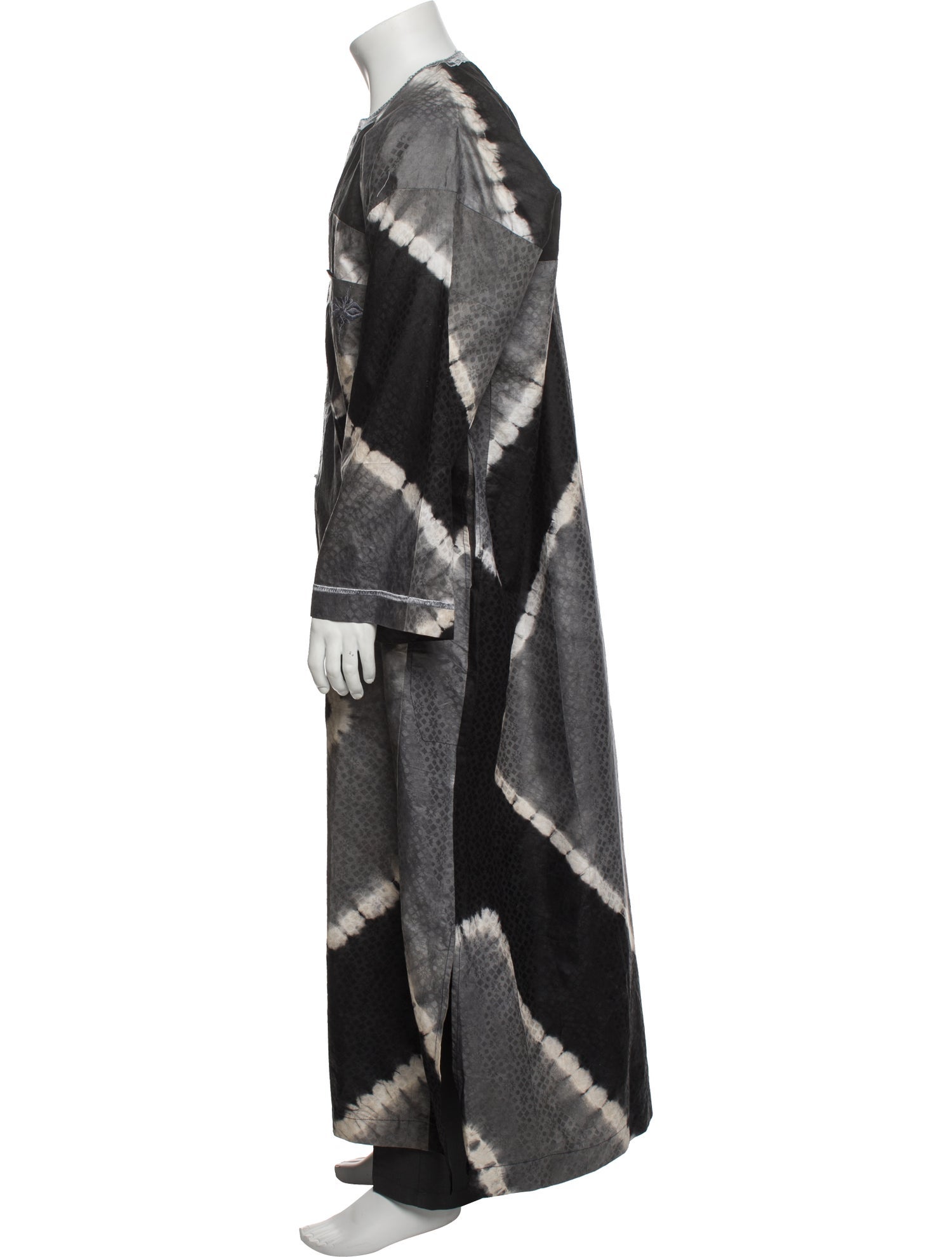 Vintage - Unbranded Vintage Tie-Dye Print Robe