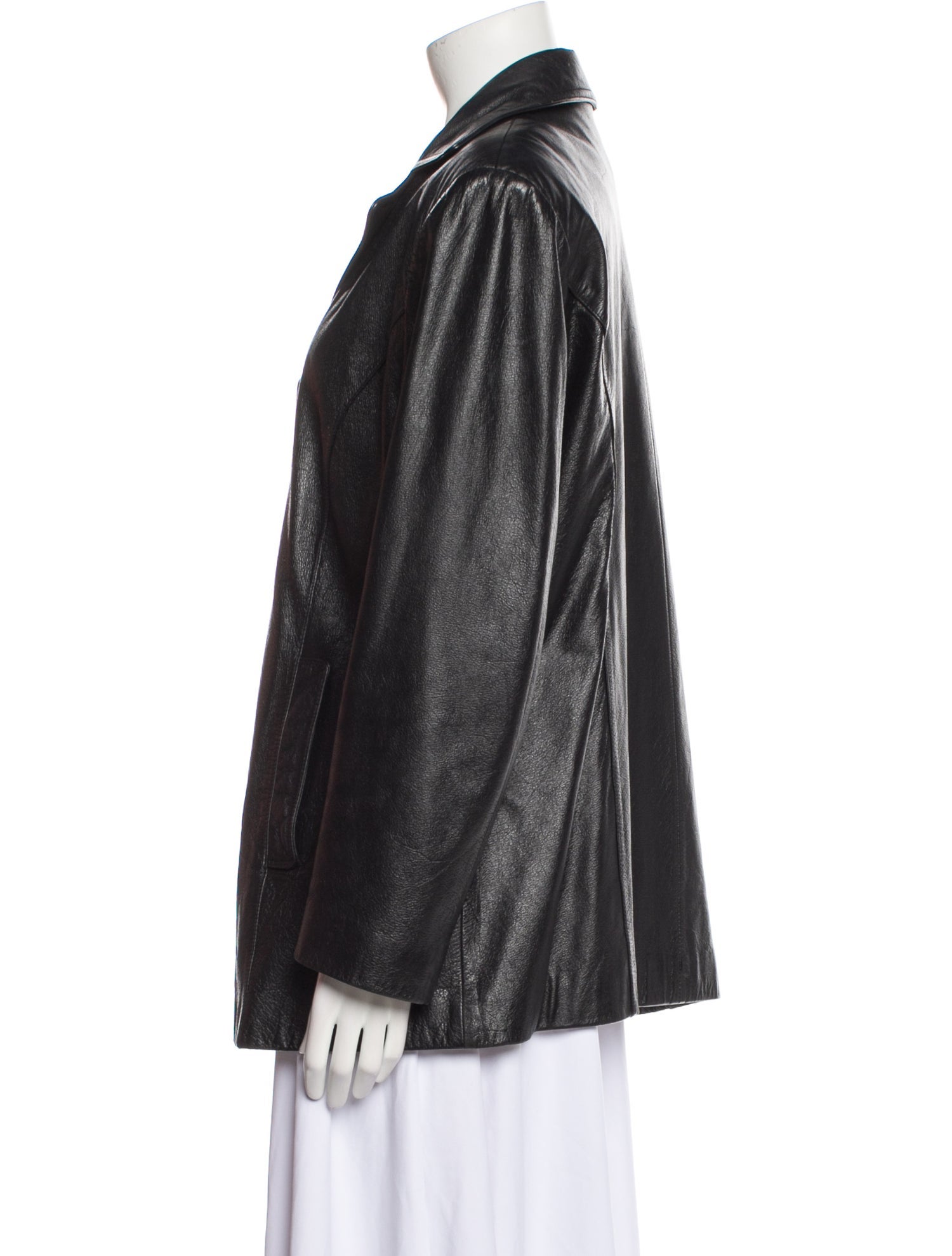 Vintage - Unbranded Vintage Leather Evening Jacket