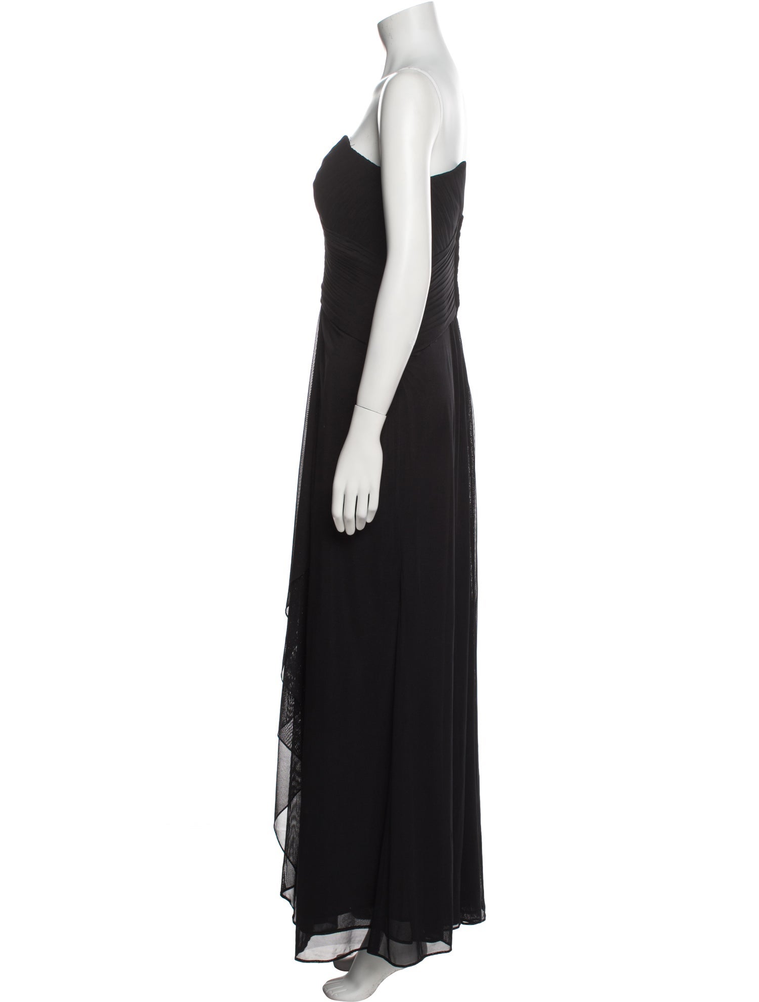 Vintage - Unbranded Strapless Midi Length Dress