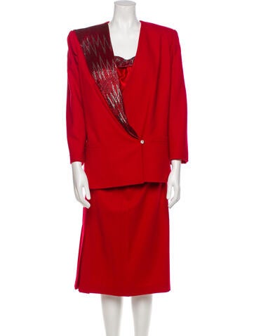 Nolan Miller Suits and Sets Vintage 1980's Skirt Suit XL