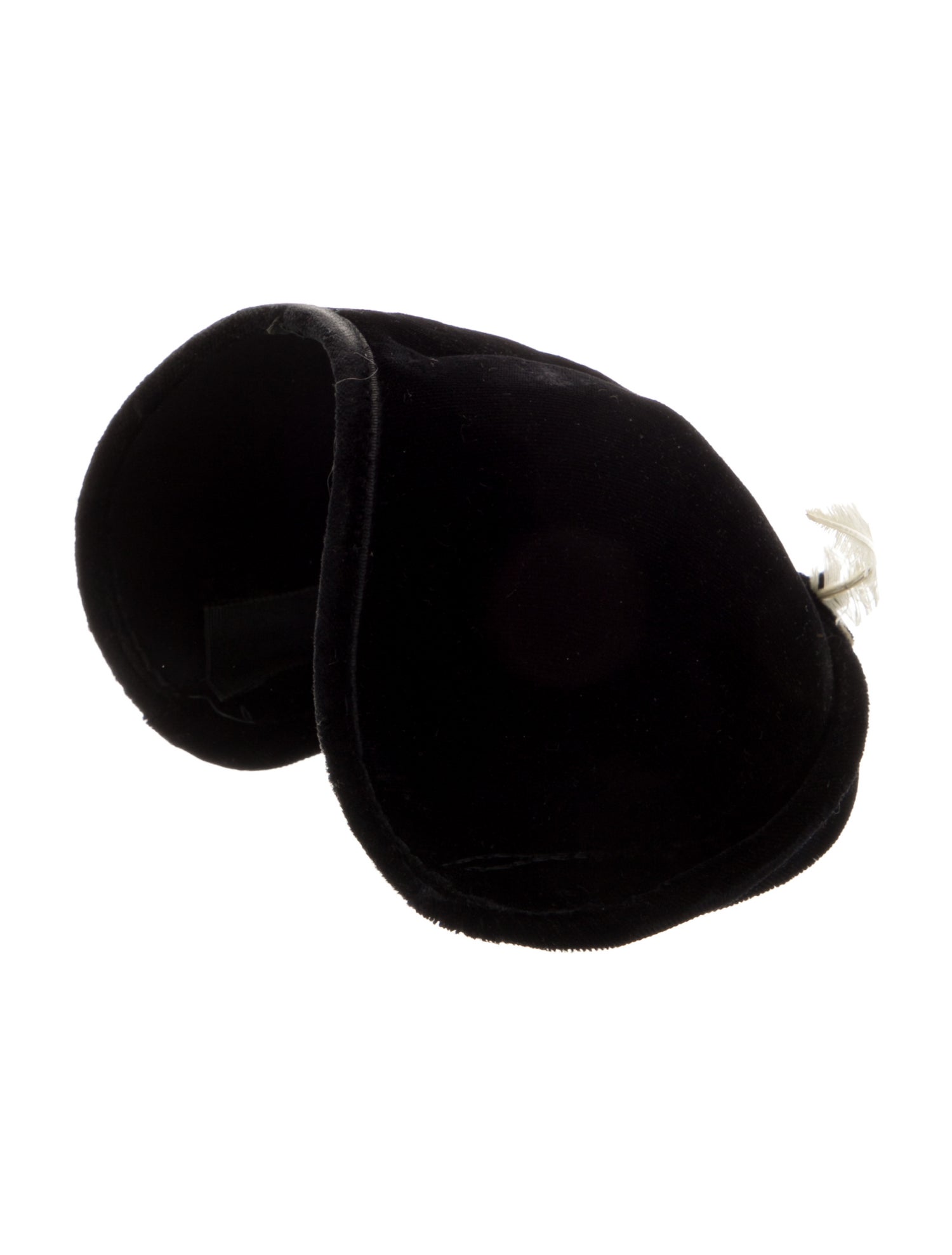 Vintage - Unbranded Velvet Half-Hat