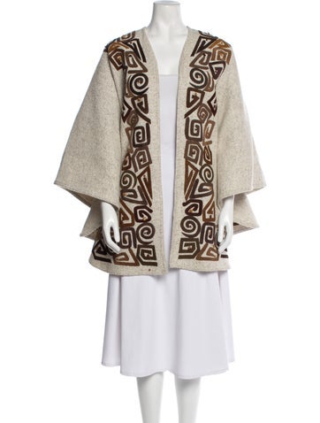 Vintage - Unbranded Knitwear Printed Sweater One Size