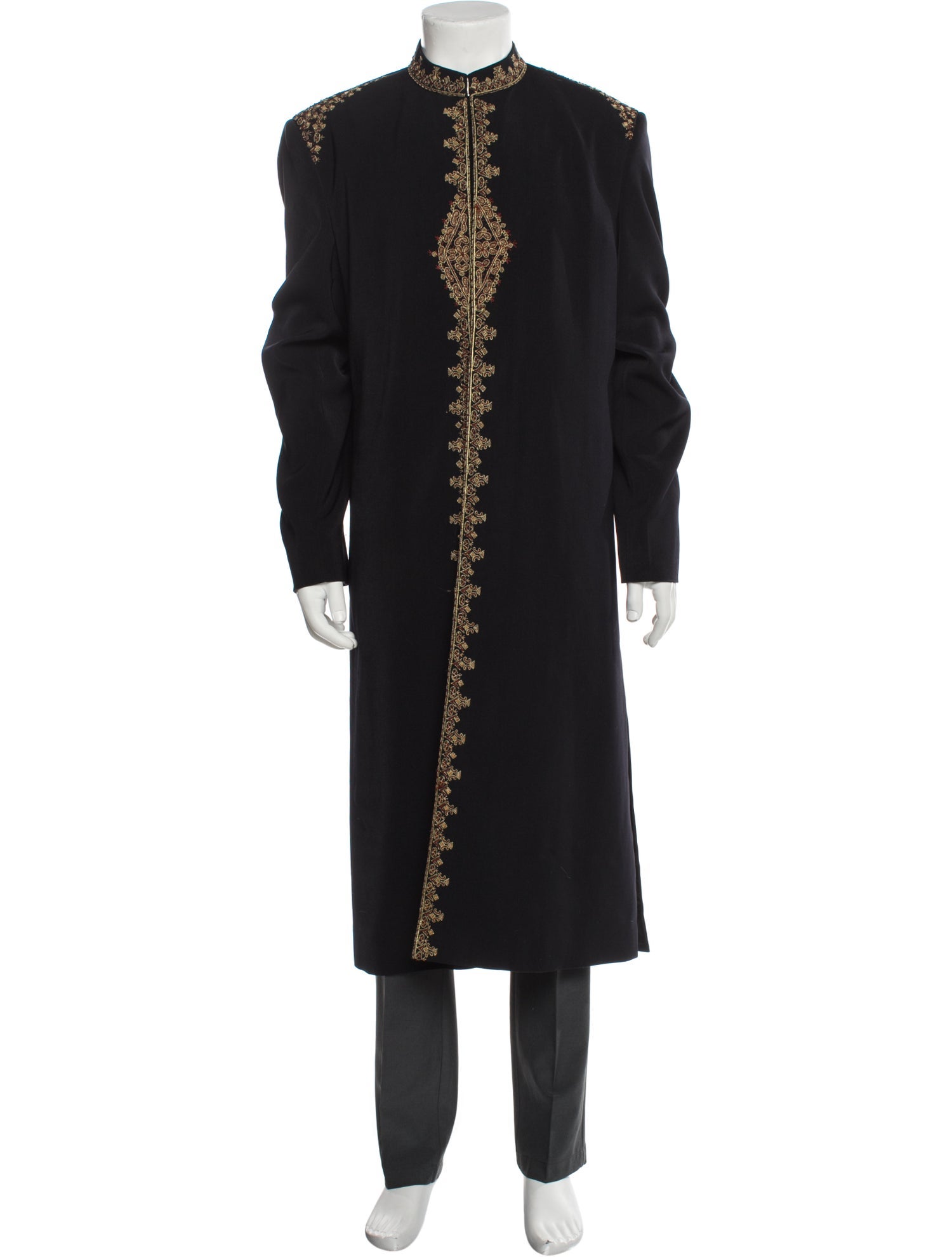 Vintage - Unbranded Vintage Graphic Print Overcoat