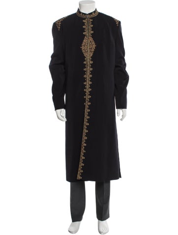 Vintage - Unbranded Outerwear Graphic Print Overcoat XL