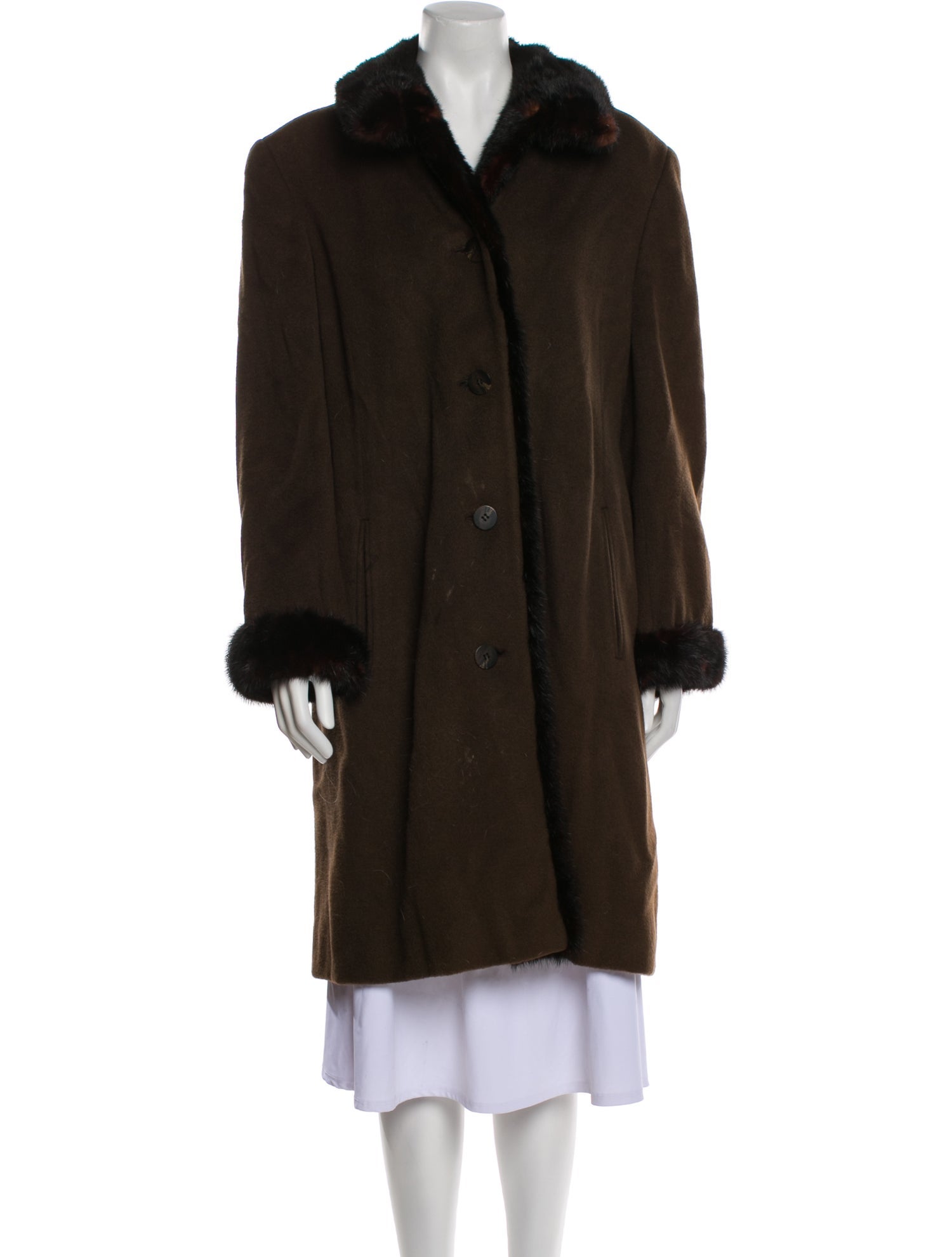 Vintage - Unbranded Shearling Fur Coat