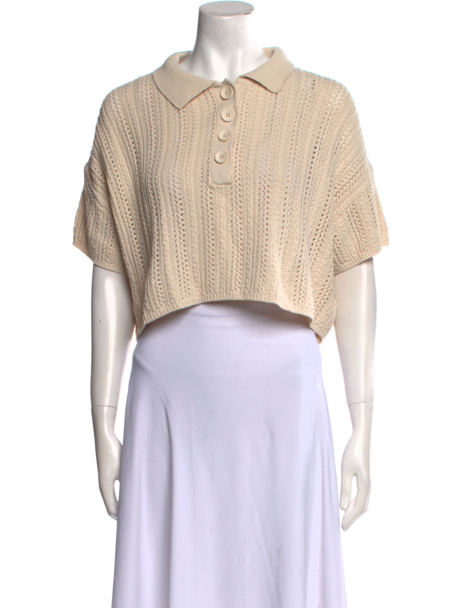 Vintage - Unbranded Short Sleeve Crop Top w/ Tags