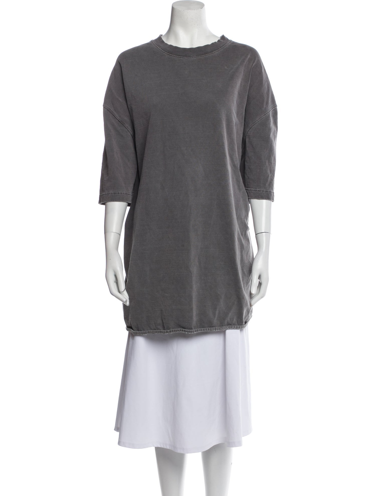 Vintage - Unbranded Crew Neck Three-Quarter Sleeve Tunic