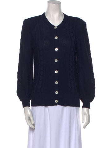 Vintage - Unbranded Knitwear V-Neck Sweater M