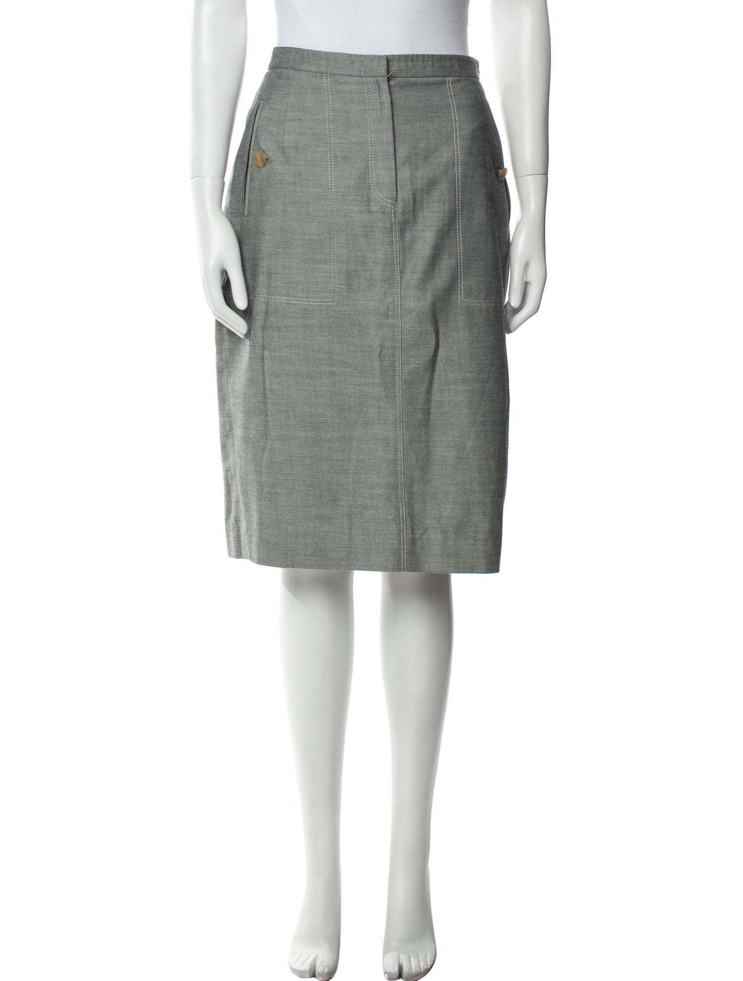 Vintage - Unbranded Knee-Length Skirt