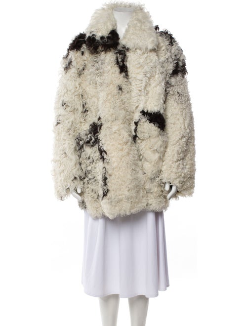 Miu Miu 2014 Shearling Fur Coat