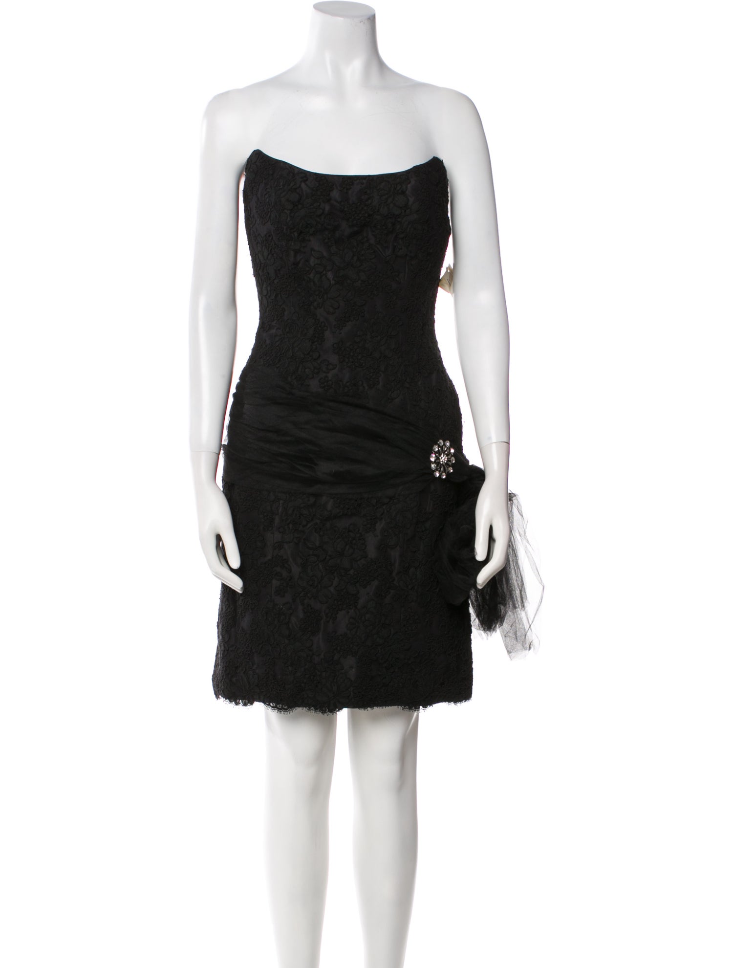 Vintage - Unbranded Strapless Mini Dress