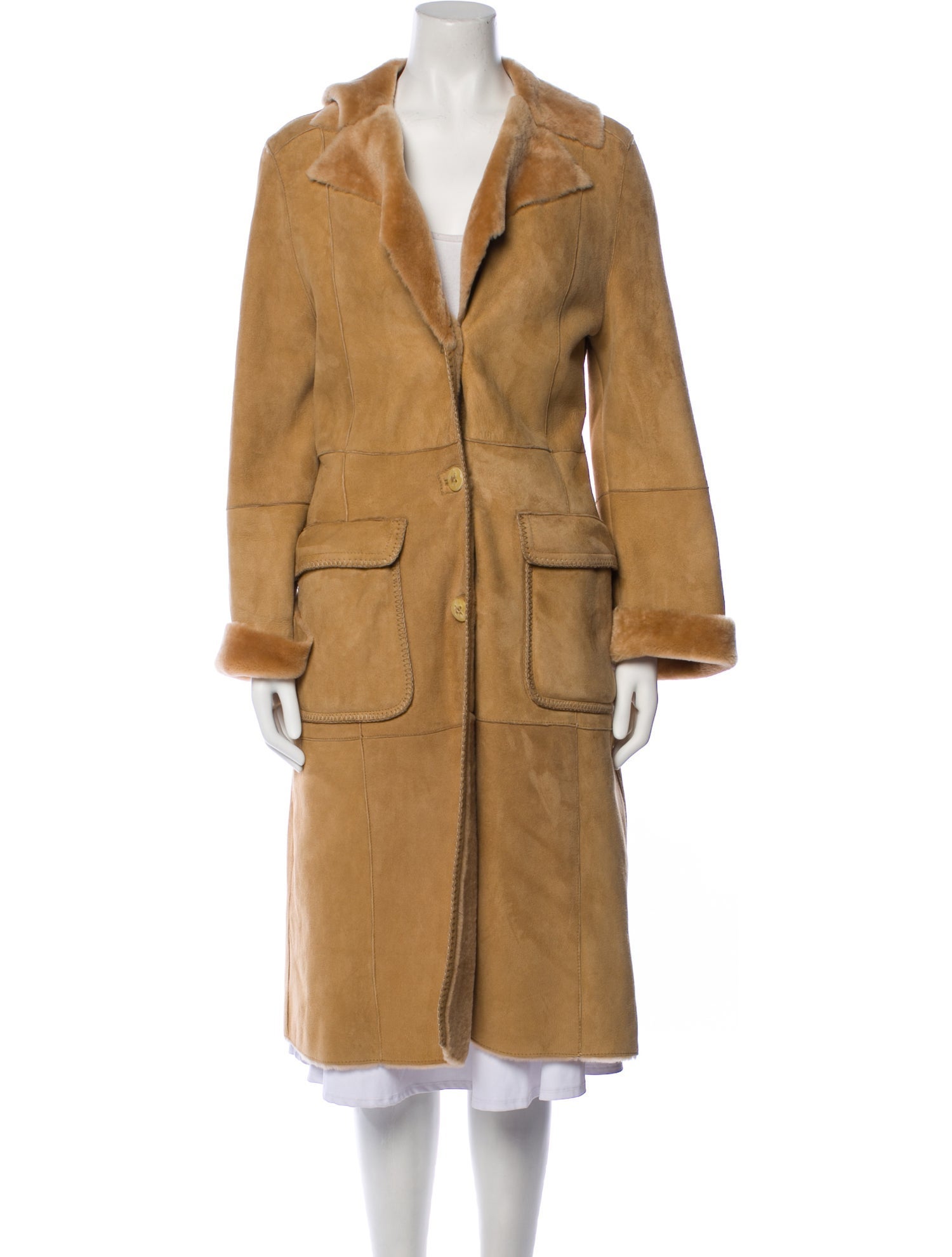 Vintage - Unbranded Shearling Fur Coat