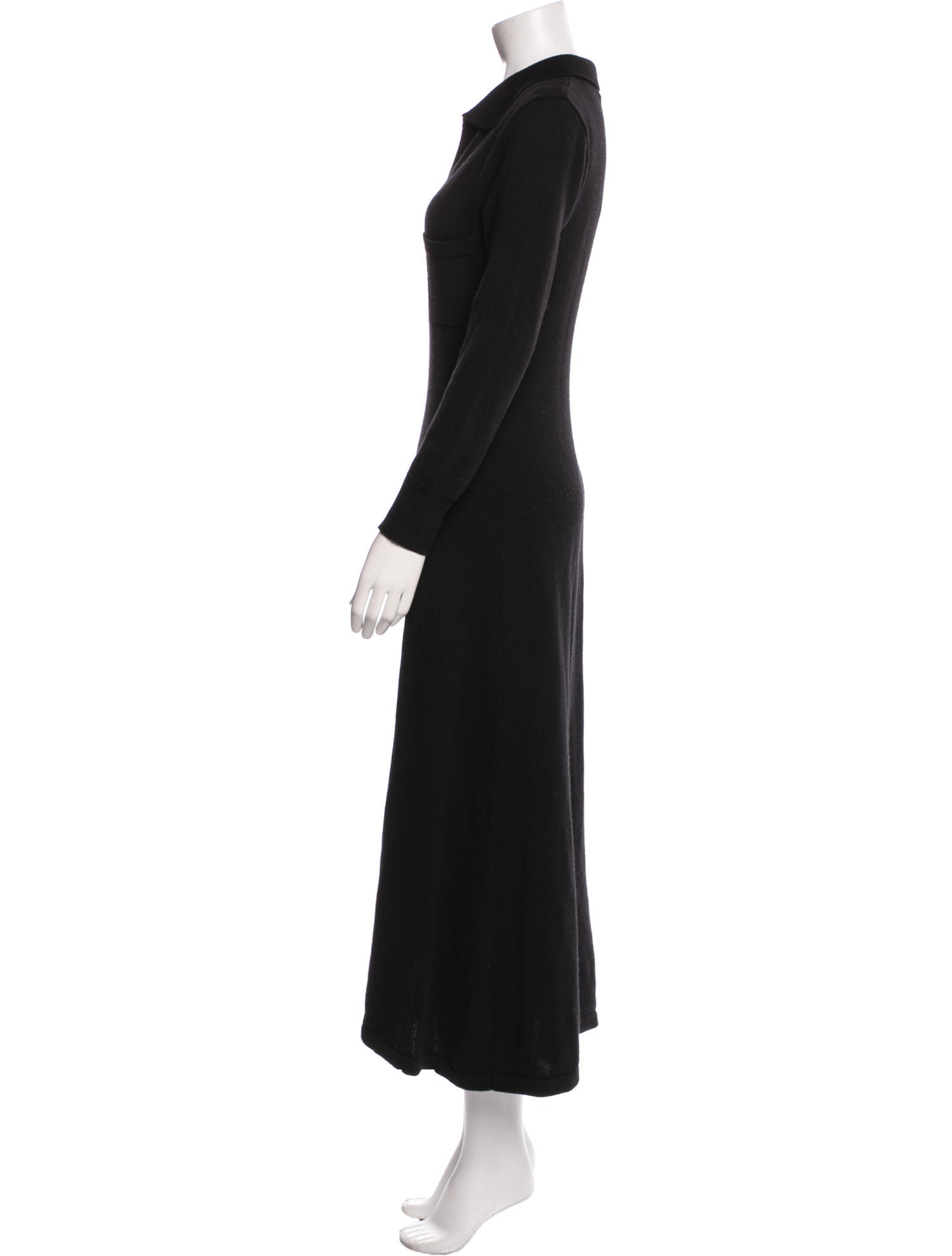 Cristaseya V-Neck Long Dress
