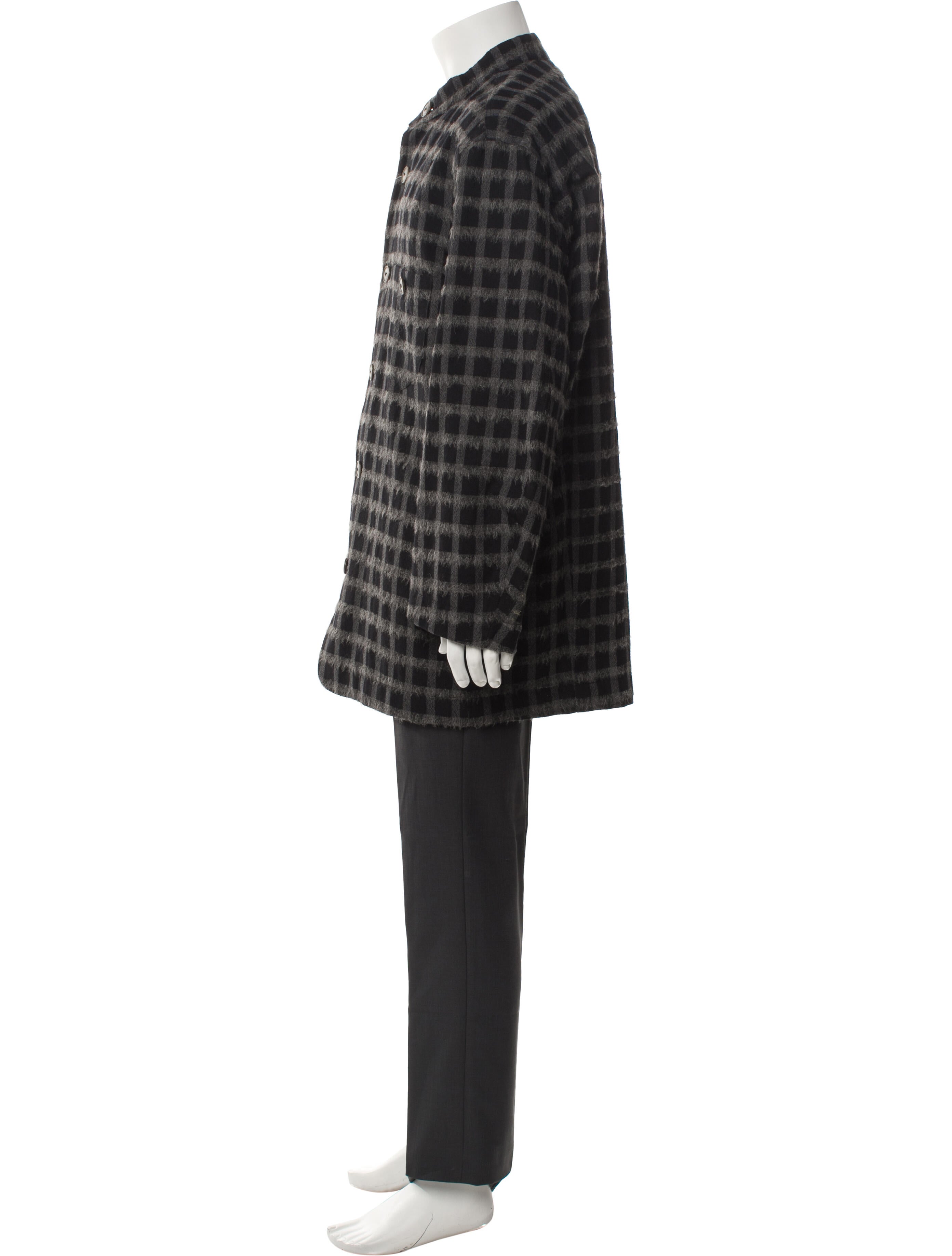 Vintage - Unbranded Vintage Plaid Print Parka