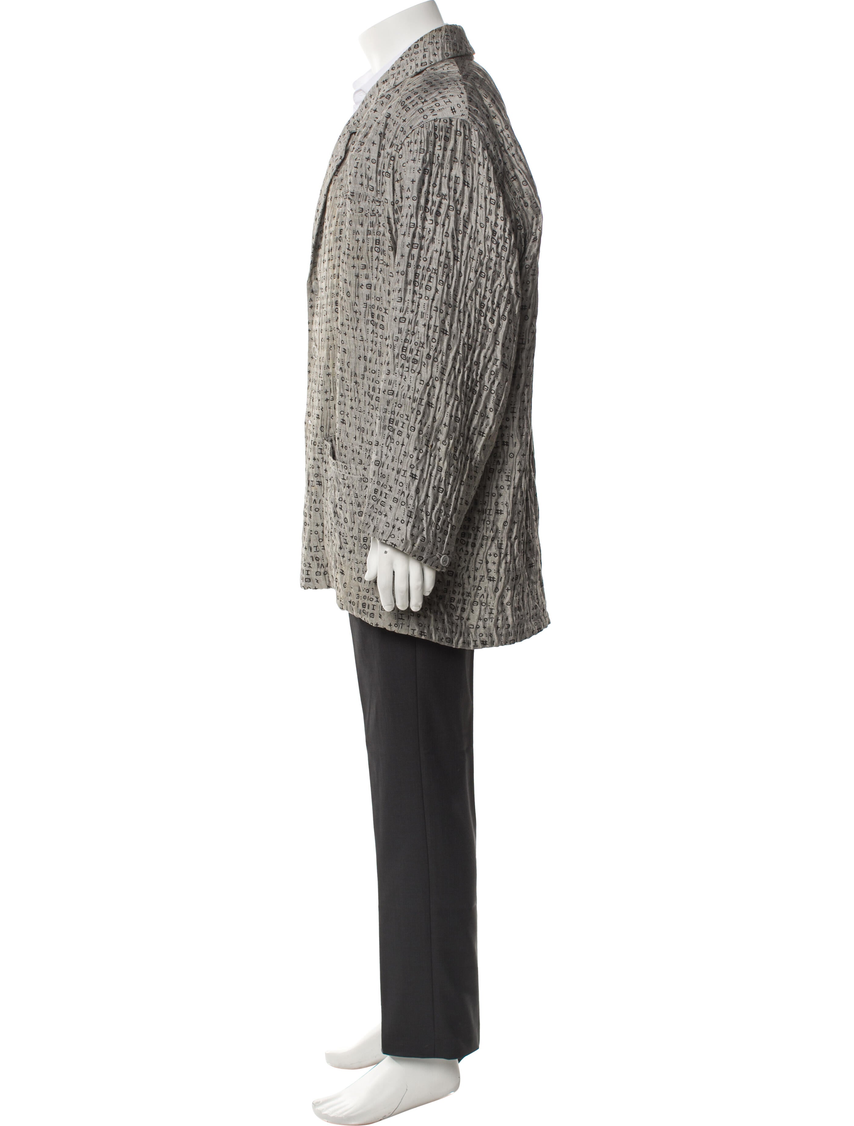 Vintage - Unbranded Vintage Printed Sport Coat