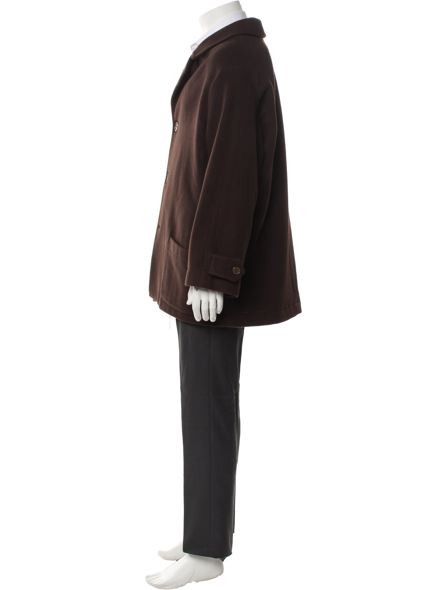 Sabato Russo Vintage Virgin Wool Overcoat