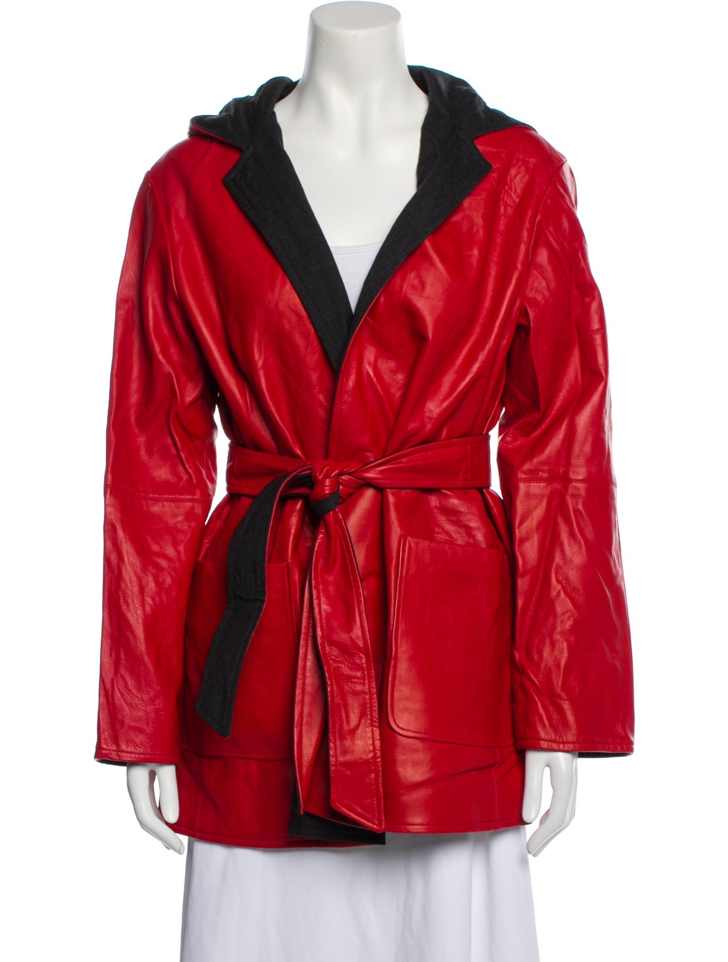 Vintage - Unbranded Leather Coat