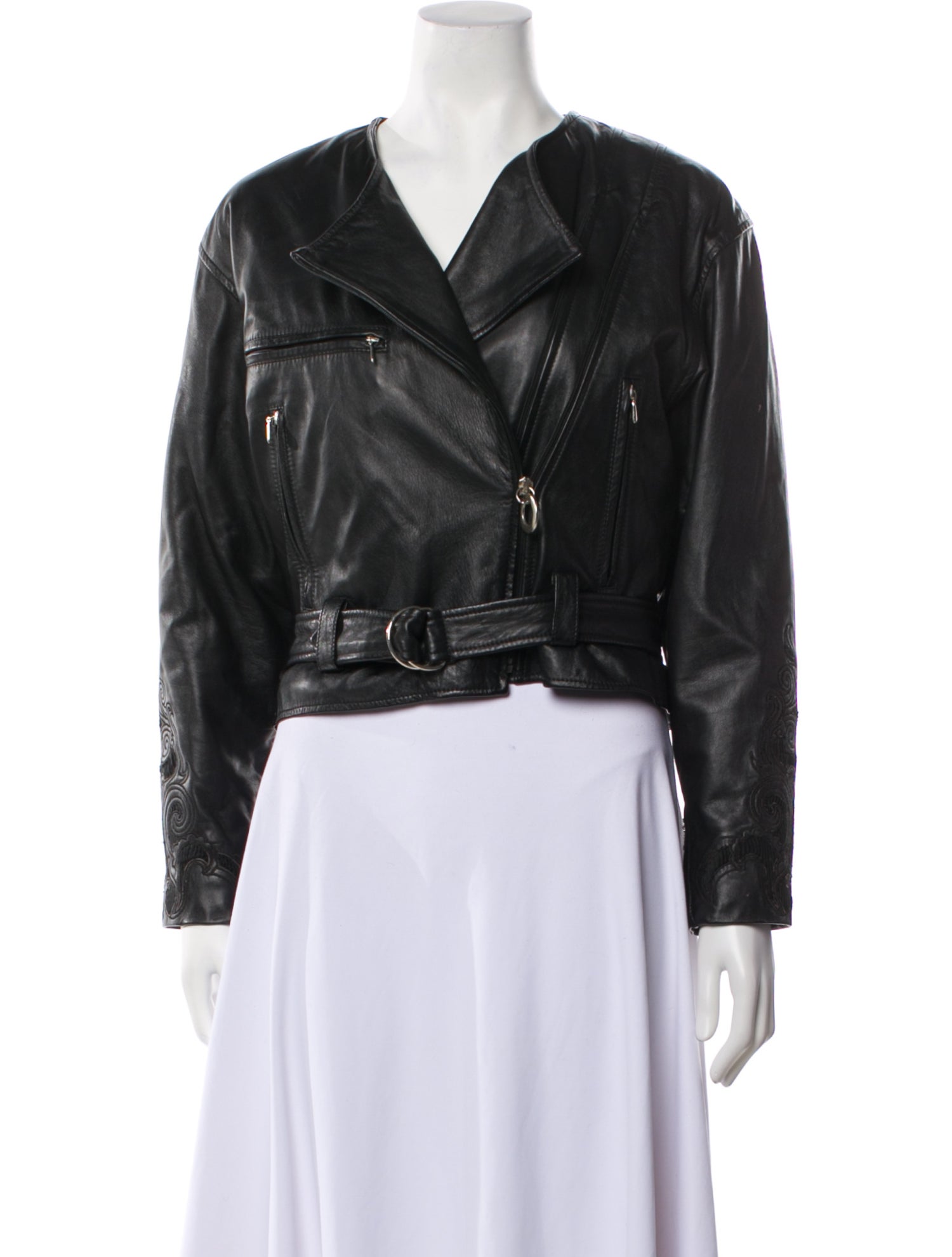 Vintage - Unbranded Vintage 1980's Biker Jacket