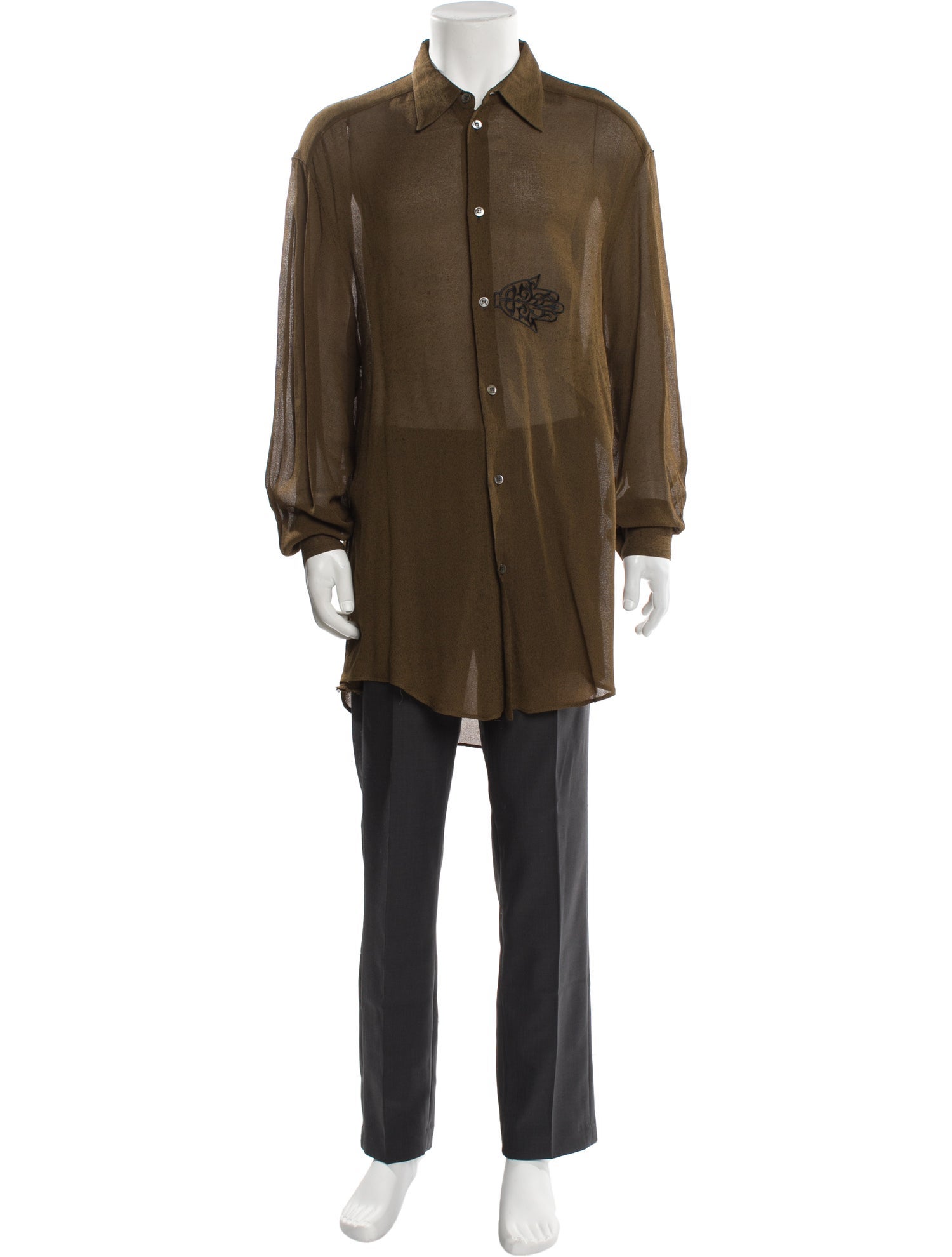 J. Francois Charles Per Piero Panchetti Vintage 1980's Shirt